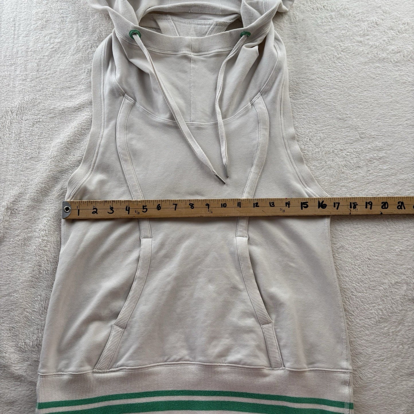 Lululemon Vintage Small Y2K Flashback Tunic Tank Hoodie Pickleball Tennis RARE