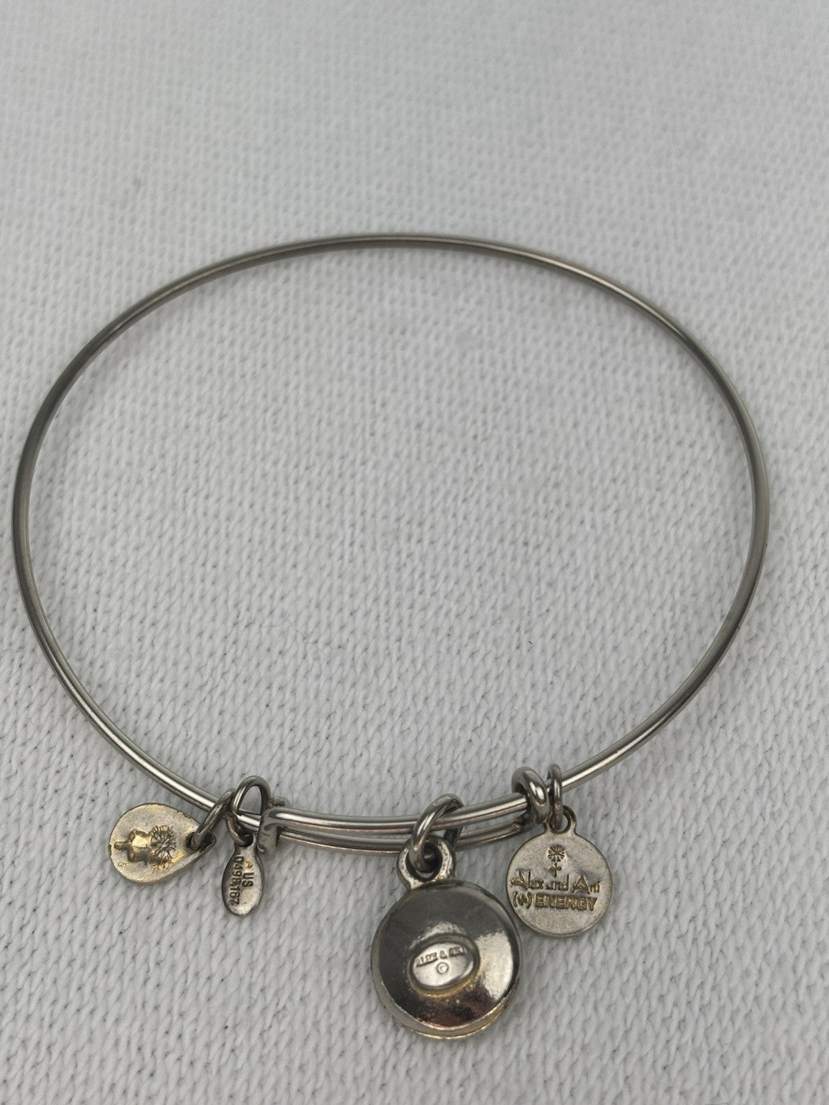 Alex And Ani Bracelet Birth Stone August Green Gem Earthcore Bling Fairycore