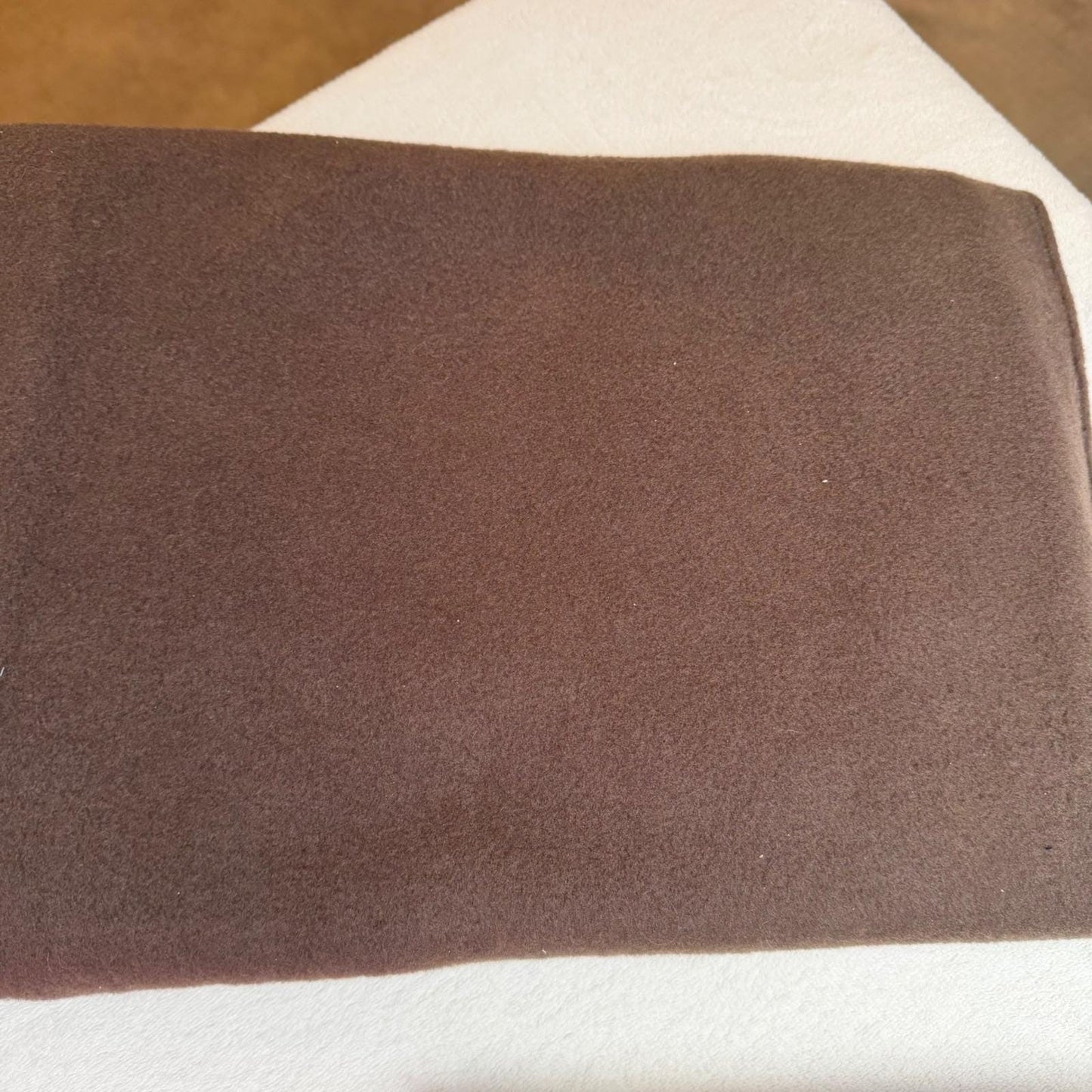 Deer Print Fabric Wildlife Pattern Fleece 1 Mt 63" Wide - Brown Fleece 1/2 Mt