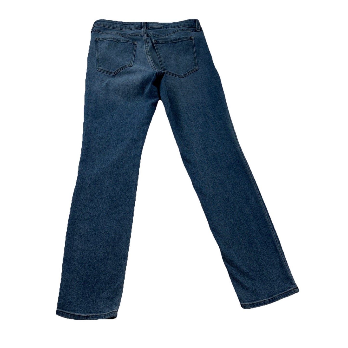 Old Navy women’s Mid-rise Power Slim Straight Jeans- Size 6 Basic Vanillacore