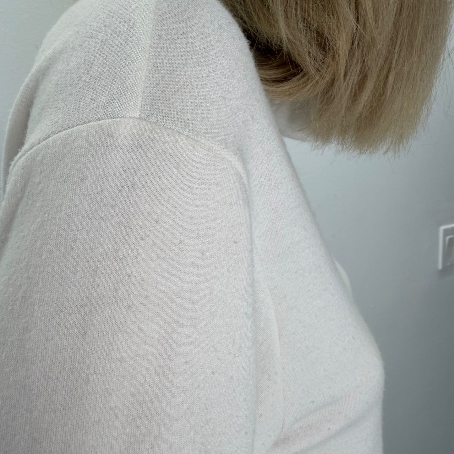 Cream Turtleneck Sweater Dress Knit Mini Off White Minimalist Basic Loungewear