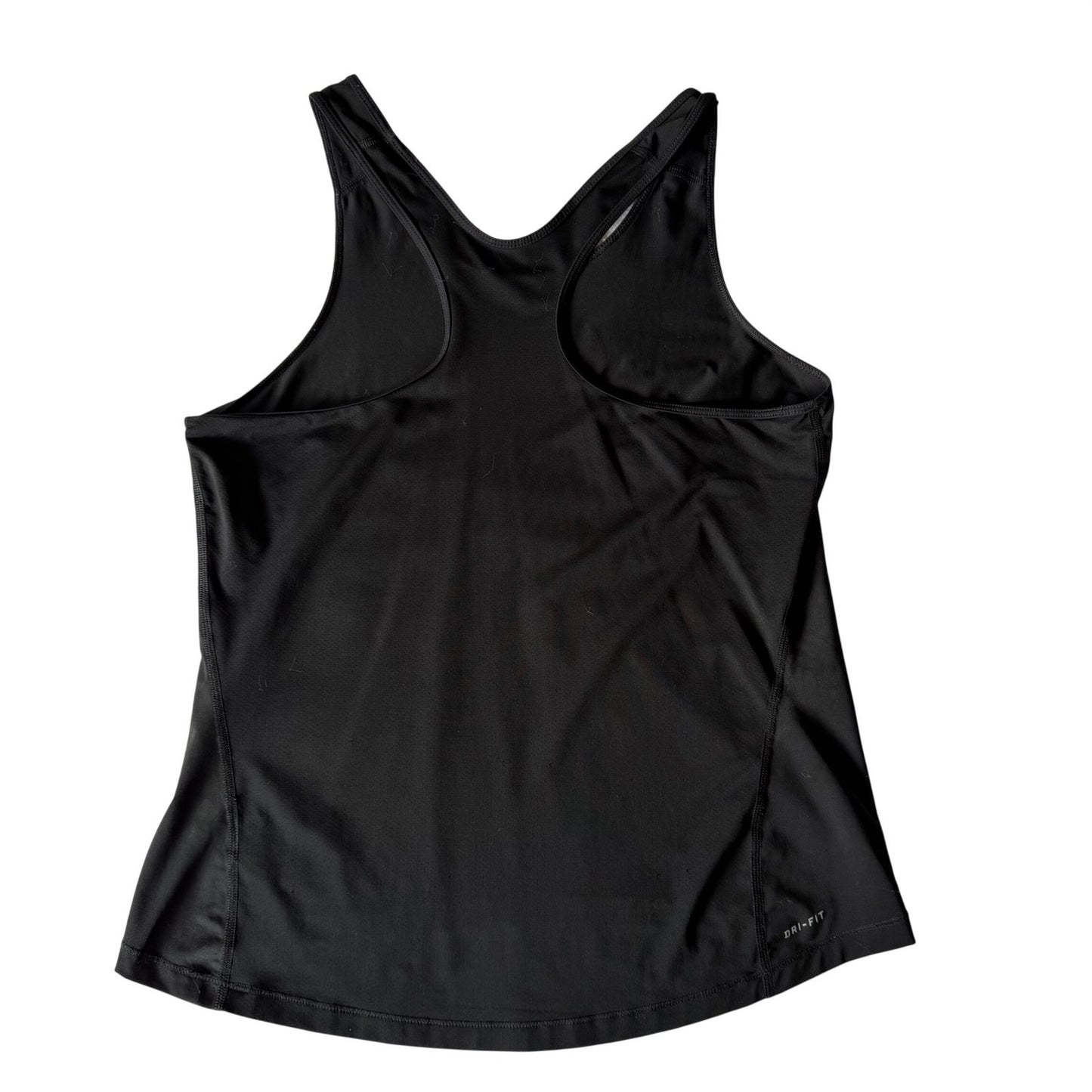 Nike Pro Tank Top Black Dri-FIT Racerback Athletic Gym Workout Basic Womens XL