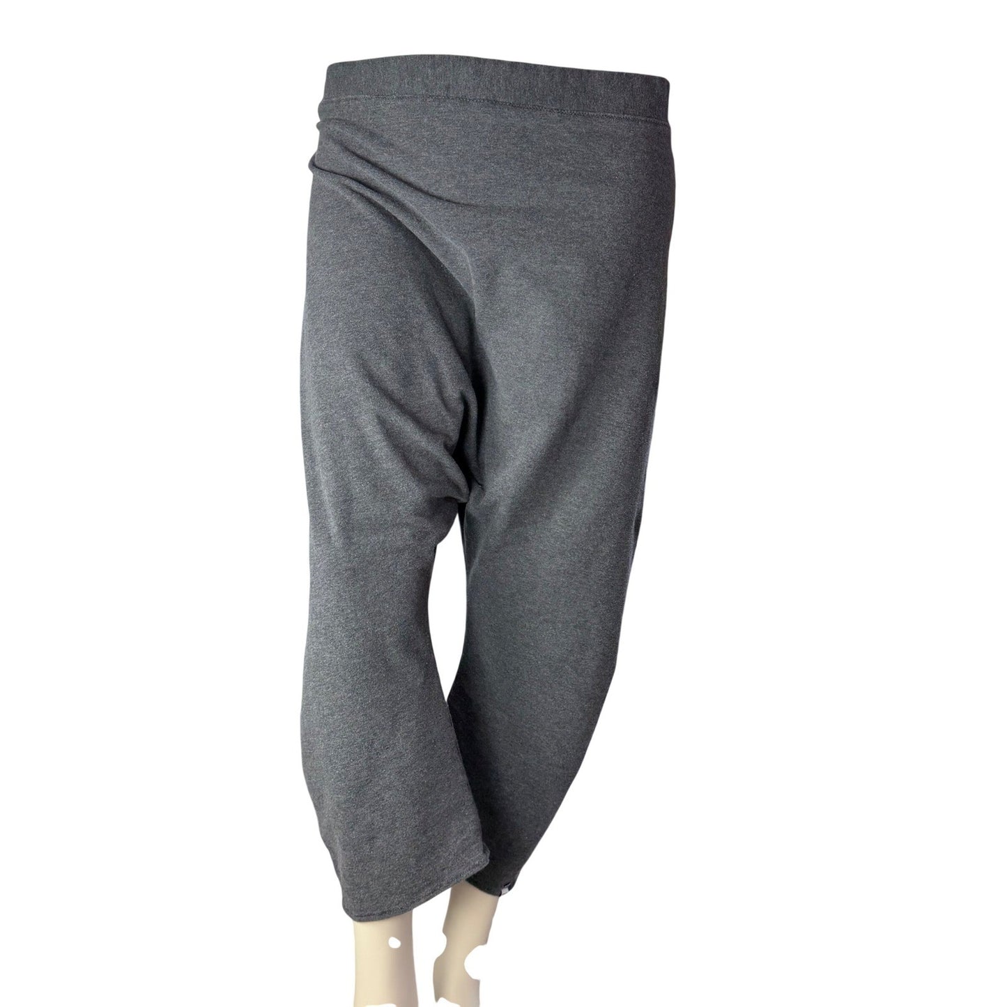 Simple Clothing Drop Crotch Pants Heather Grey Boho Lagenlook XL