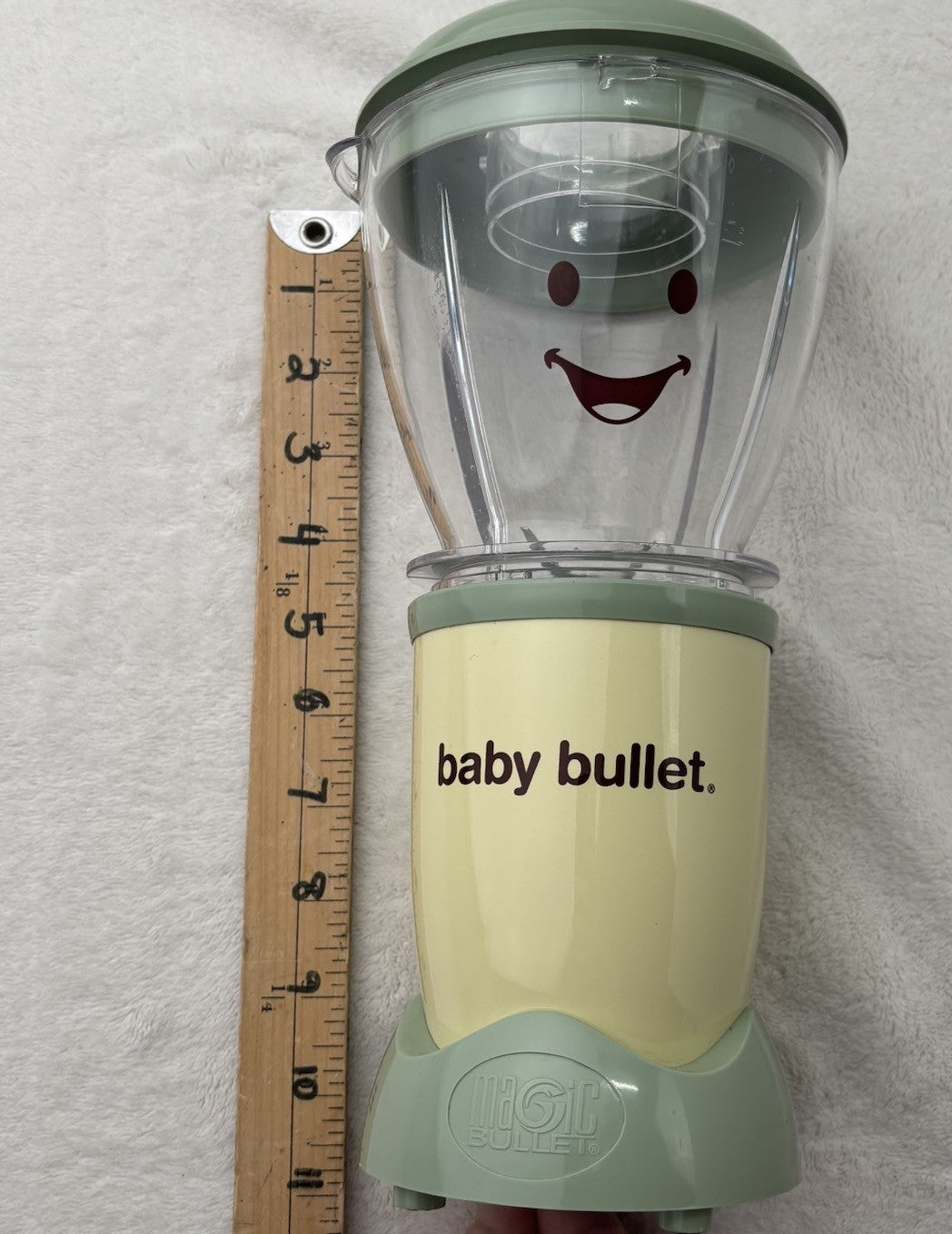 Magic Baby Bullet Blender Motor Base & Smiling Blending Cup Works Great Momcore