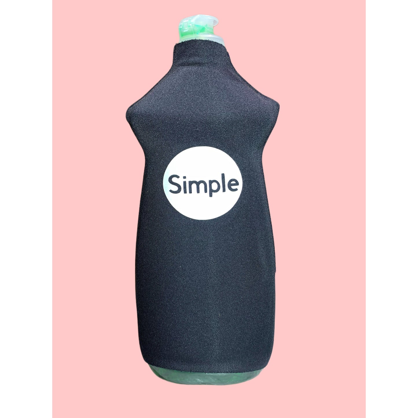 Little black tube dress....for dishsoap
