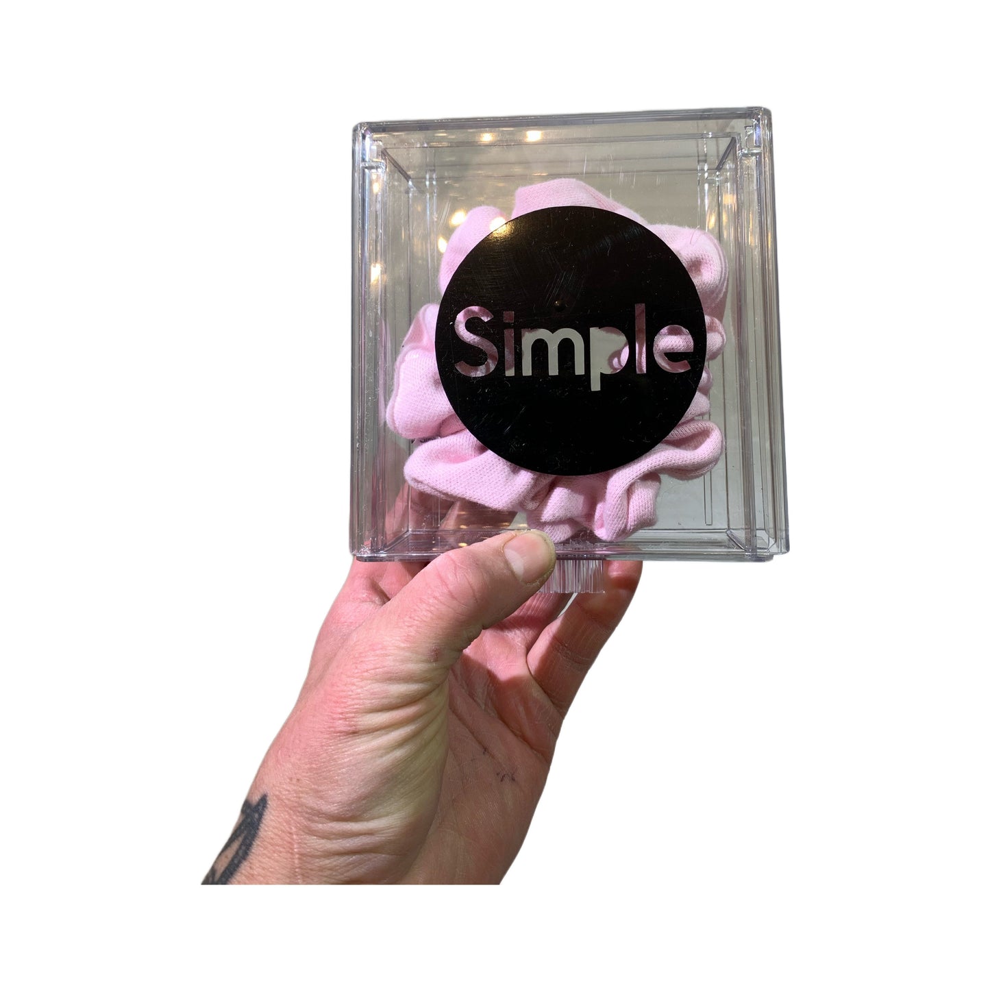 Simple Acrylic clear organizer cube
