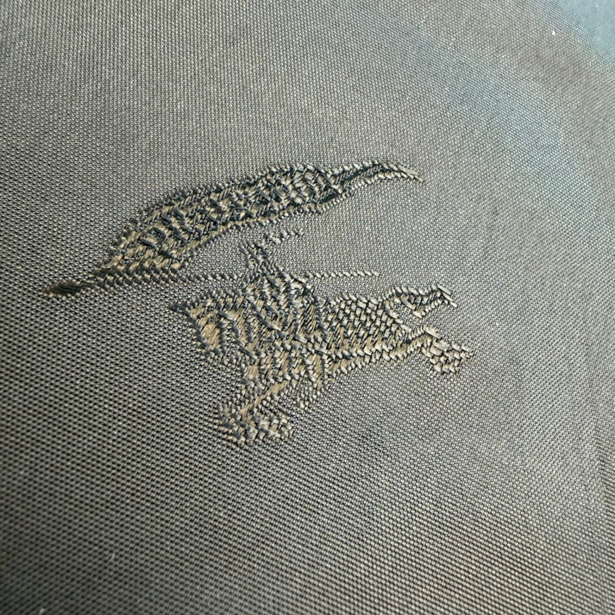 Vintage Burberrys Charcoal Wool Blazer | 36R — view 20