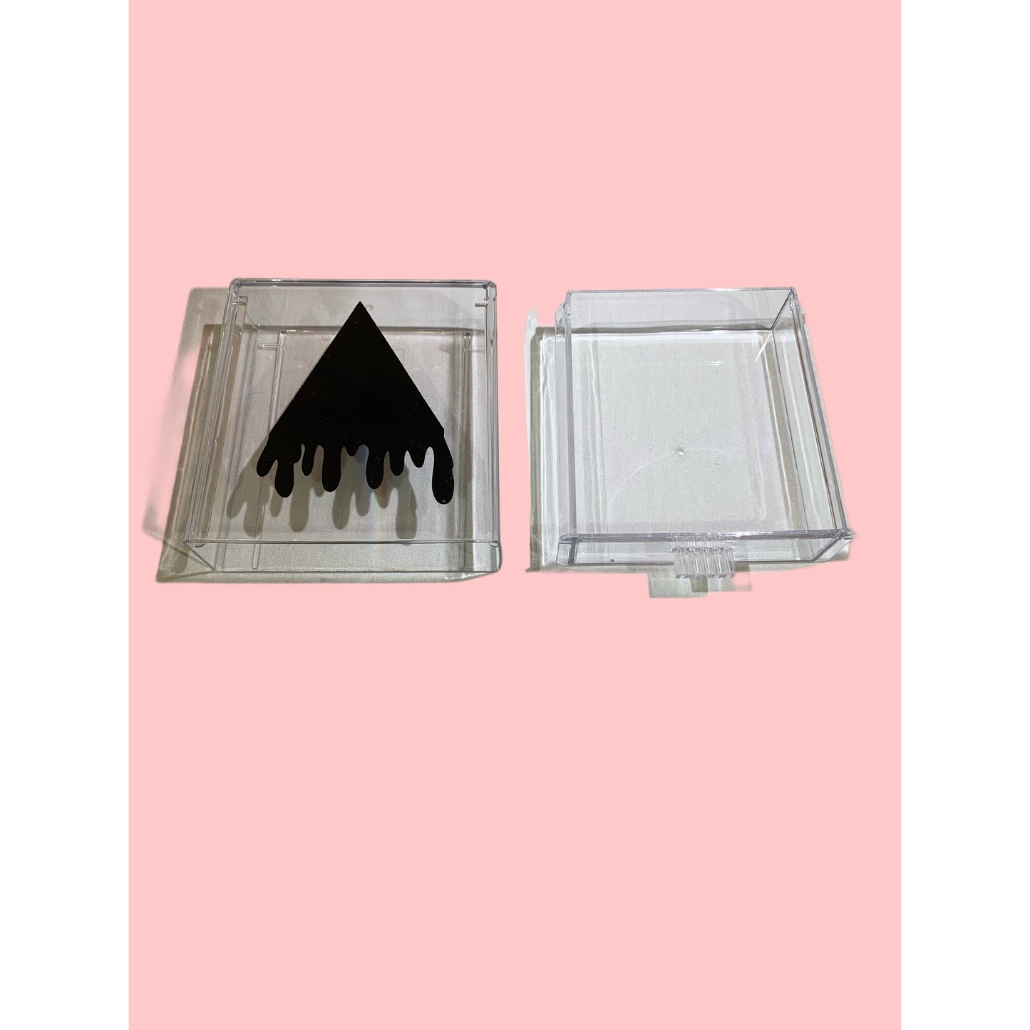 Simple Acrylic clear organizer cube