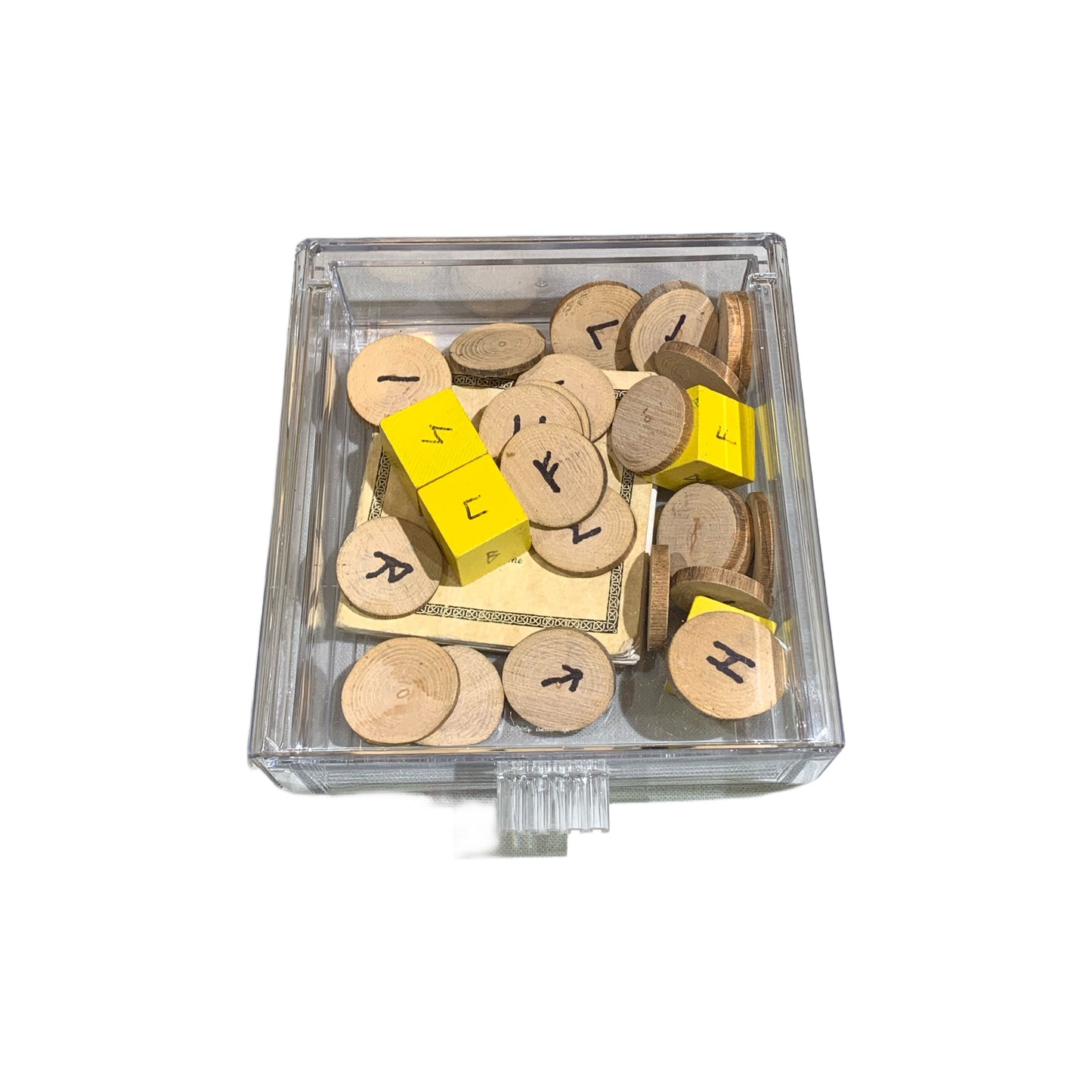 Simple Acrylic clear organizer cube