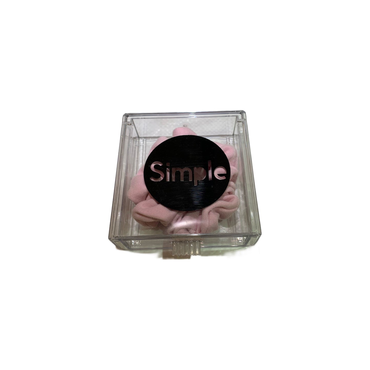 Simple Acrylic clear organizer cube
