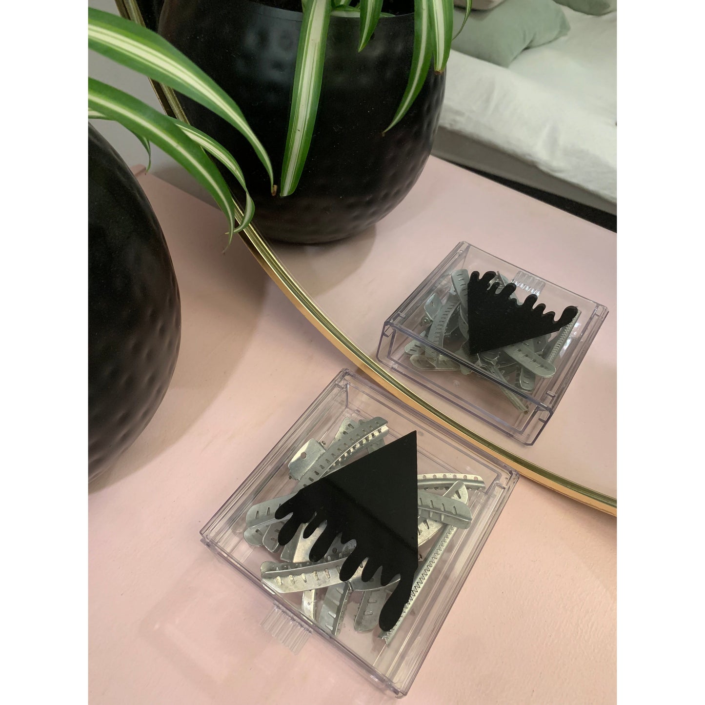 Simple Acrylic clear organizer cube