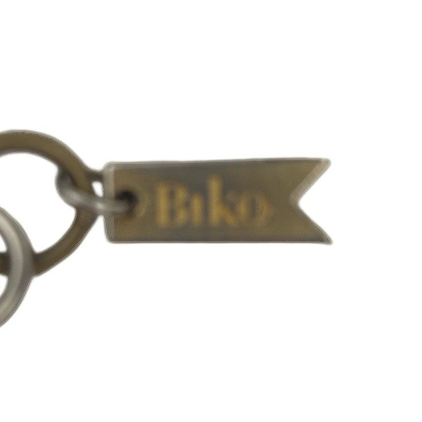 Biko Brass Tone Beaded Charm Bracelet — detail photo 7