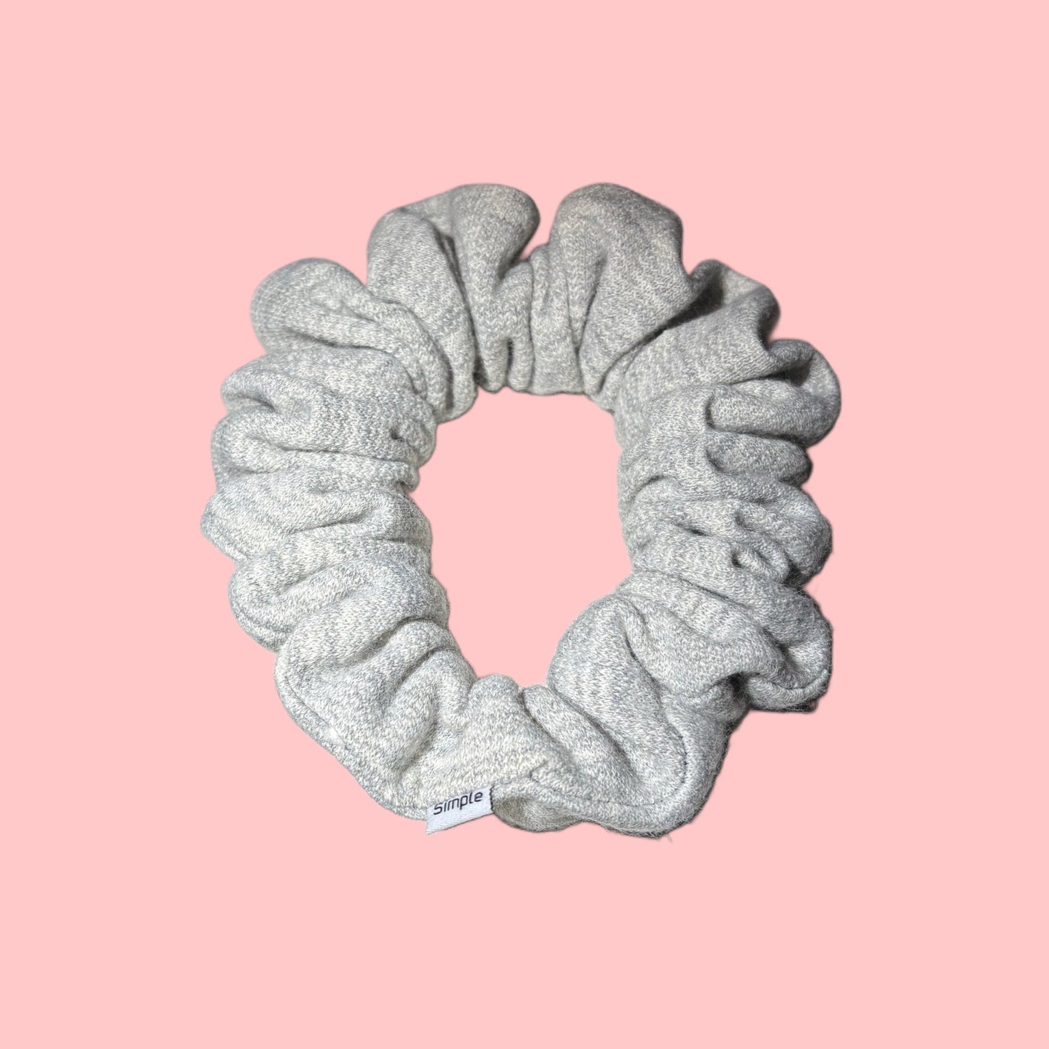 white chainlink earrings