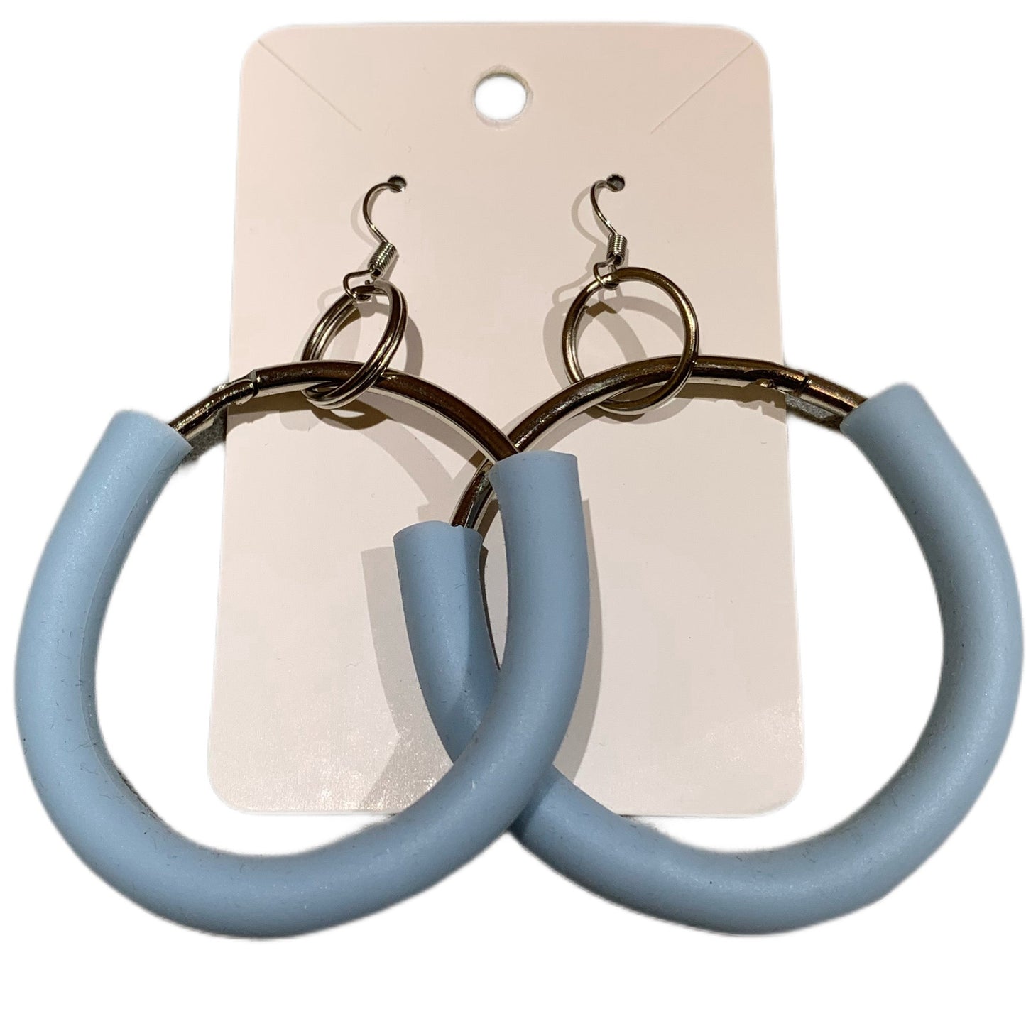 Simple Wearable Art - Handmade Colorful Hoops & Teardrops Earring