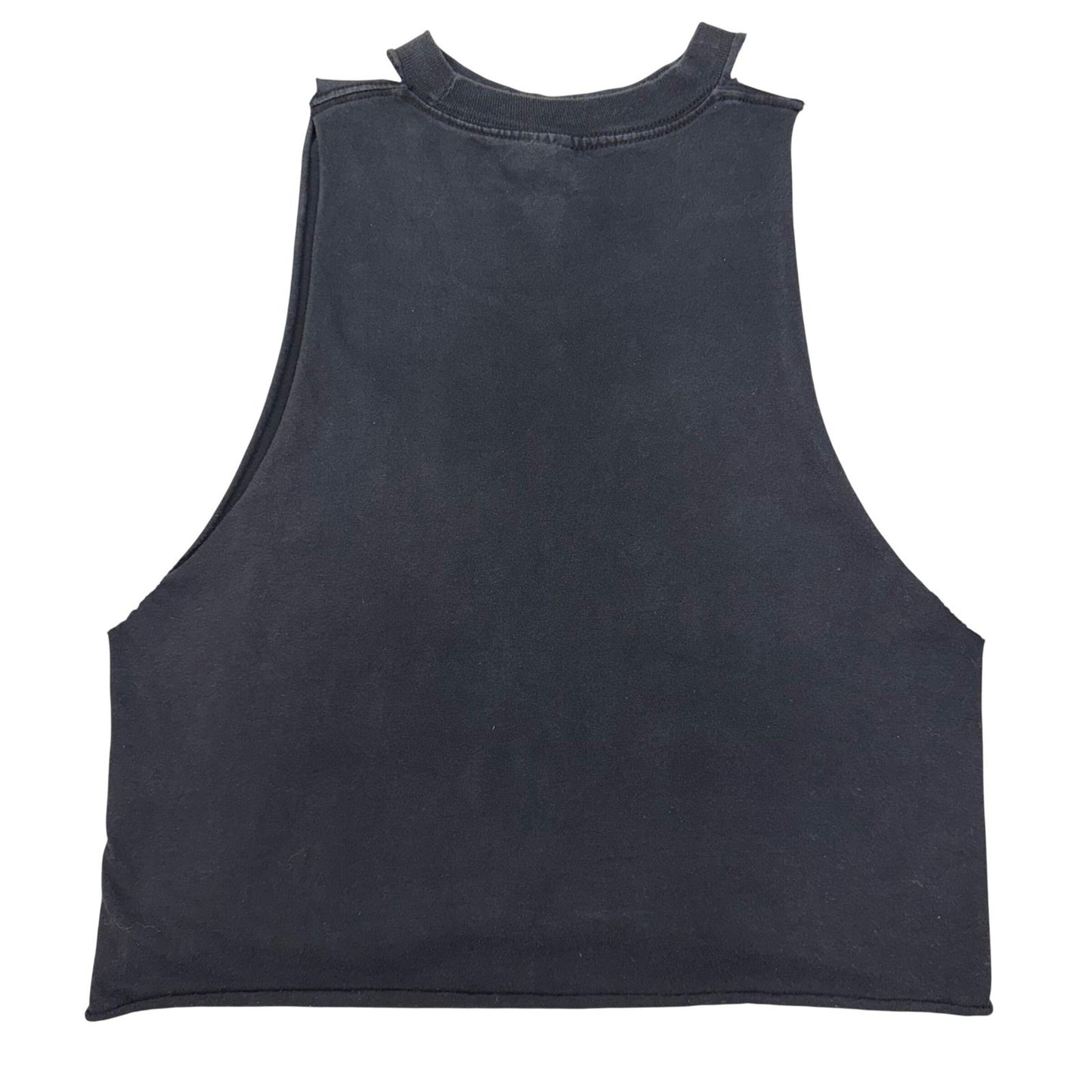 Vintage Upcycled Bob Dylan Crop Top Y2K  Cut Off Tank Grunge Rock Band Tee M