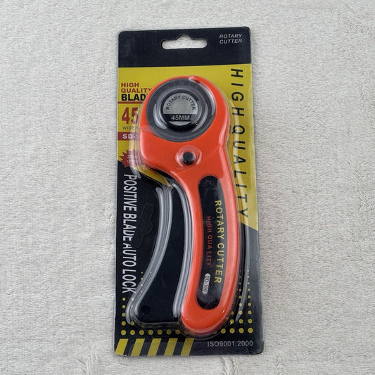 Rotary Cutter 45mm Blade Sewing Vinyl Quilters Fabric Leather Cutting Tool Set
