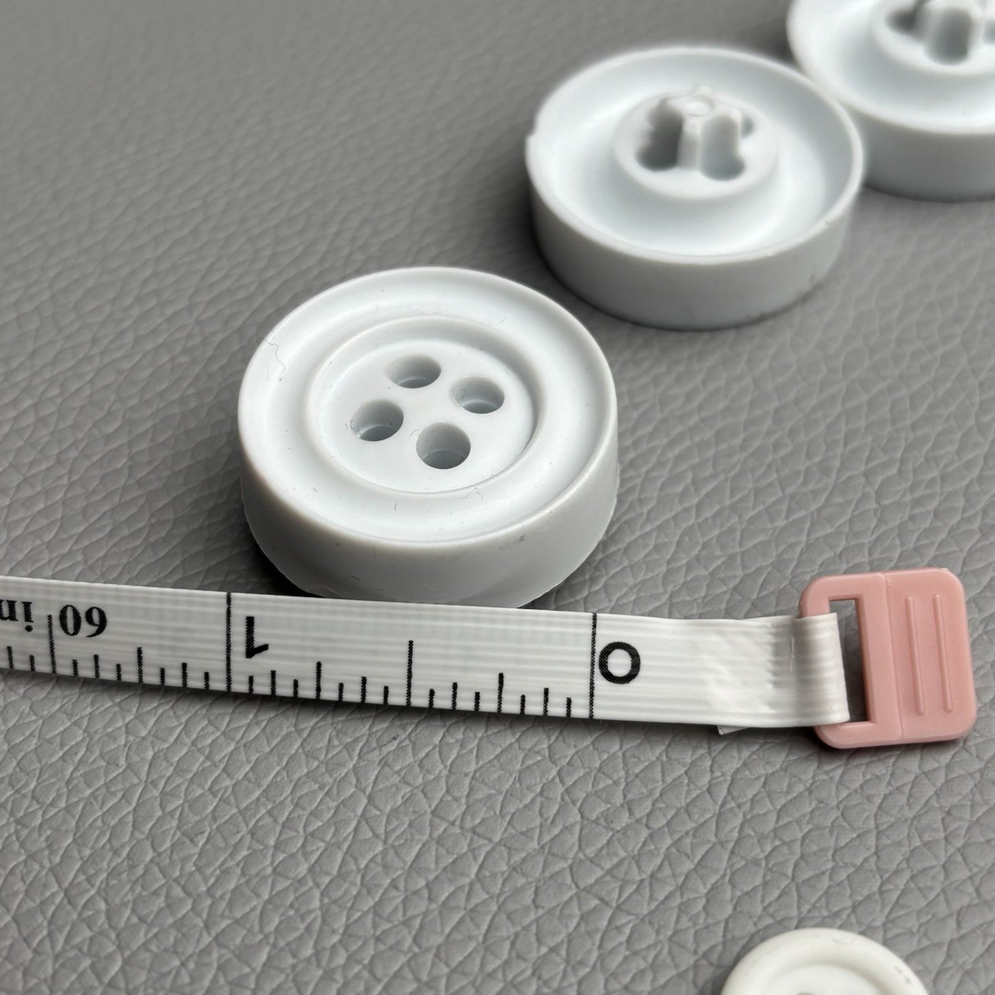 Vintage White & Ivory Button Lot (80pcs) – Casein, Shell, and Early Plastic Mix