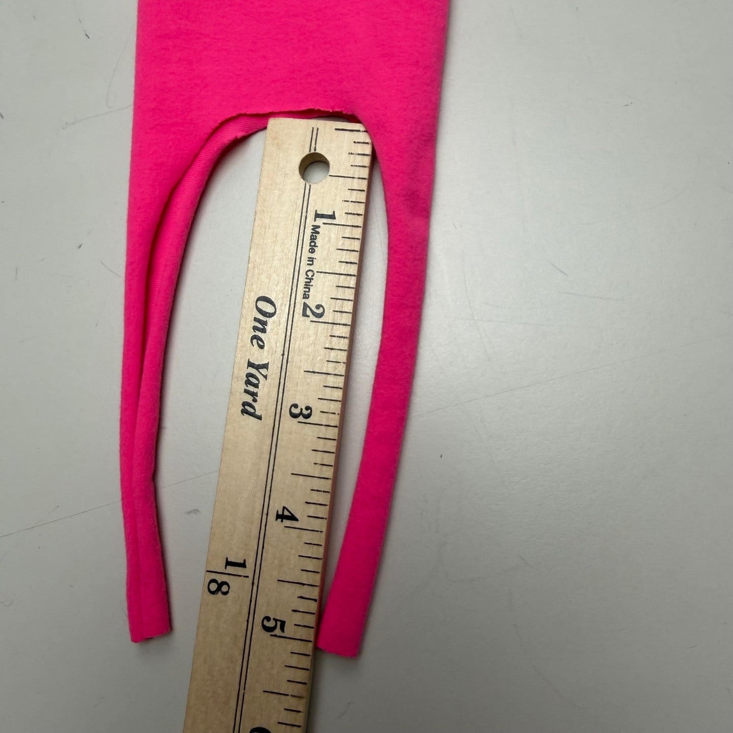 Simple Clothing Neon Pink Leggings Barbiecore Y2K Retro Baddie Eccentric S/M
