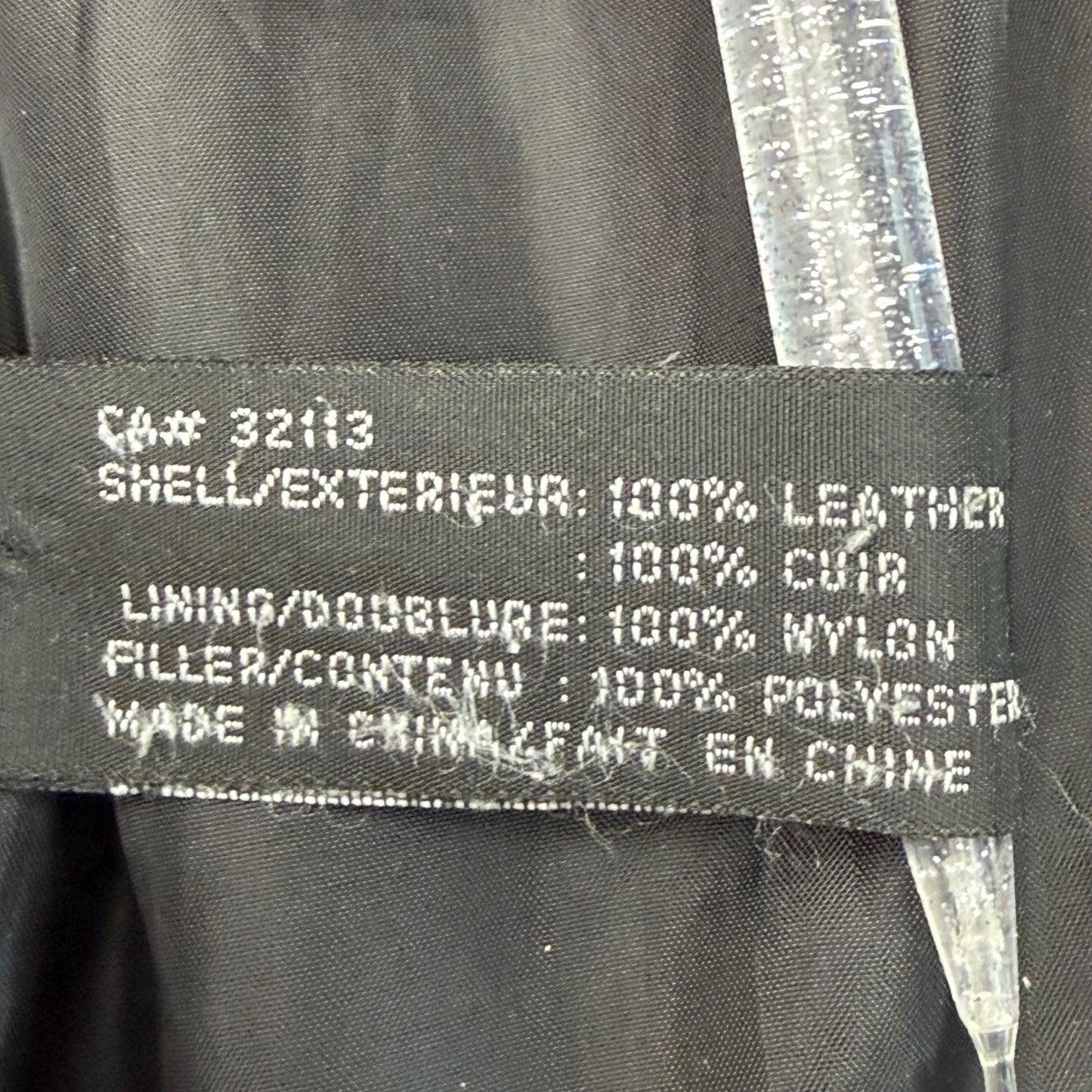 Vintage Black Leather Jacket 22W Plus Size Oversized Minimal Chic Soft