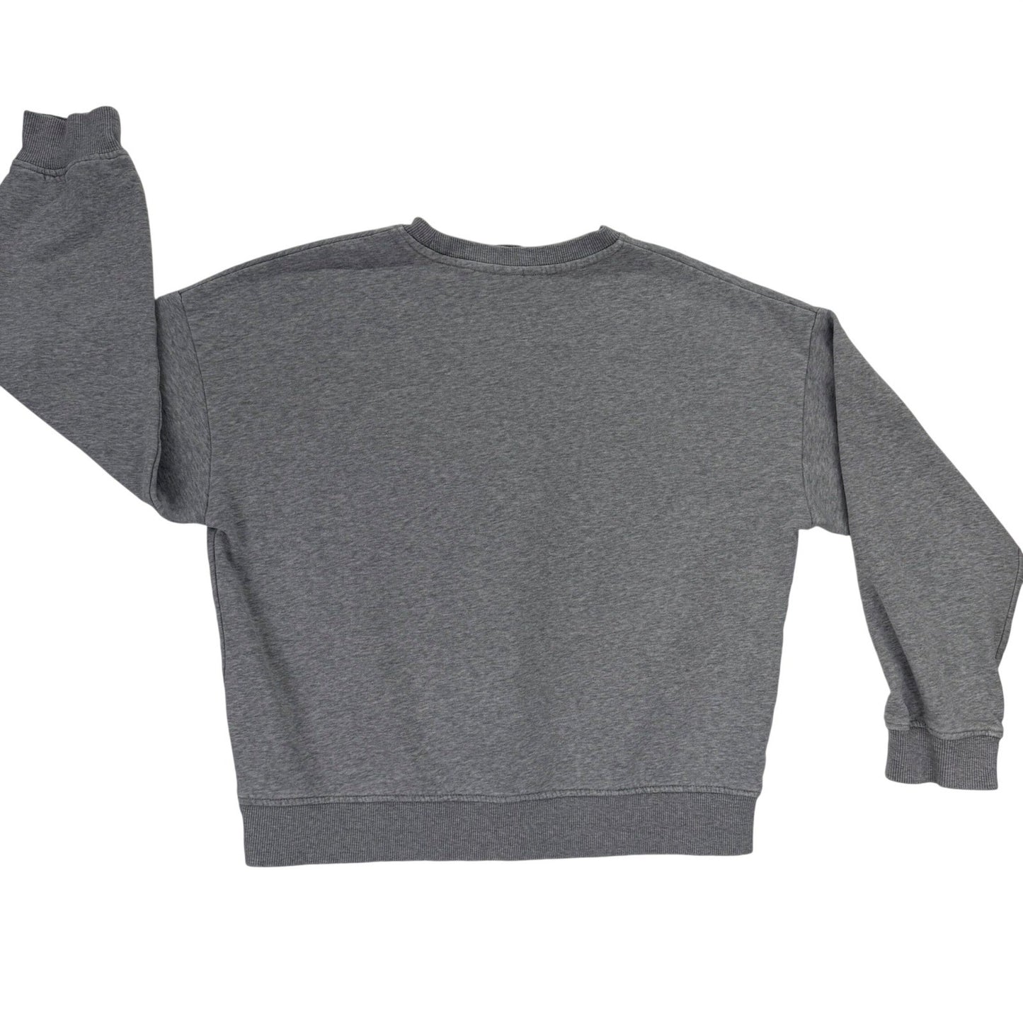 H&M Disney Home for the Holidays Mickey Mouse Gray Graphic Sweatshirt XS