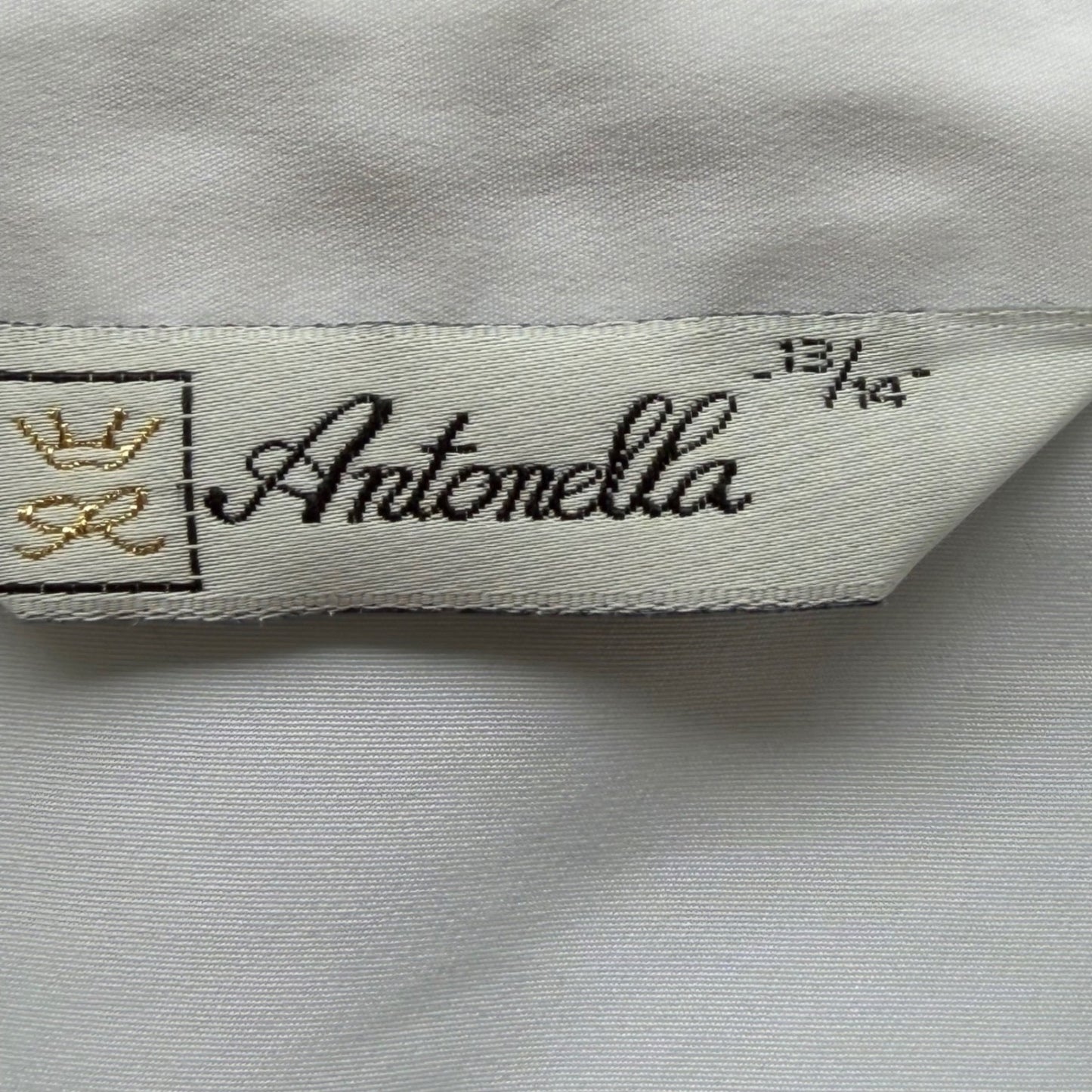 Vintage Antonella Short Sleeve Blouse Preppy Old Money Light Academia Sz 13/14