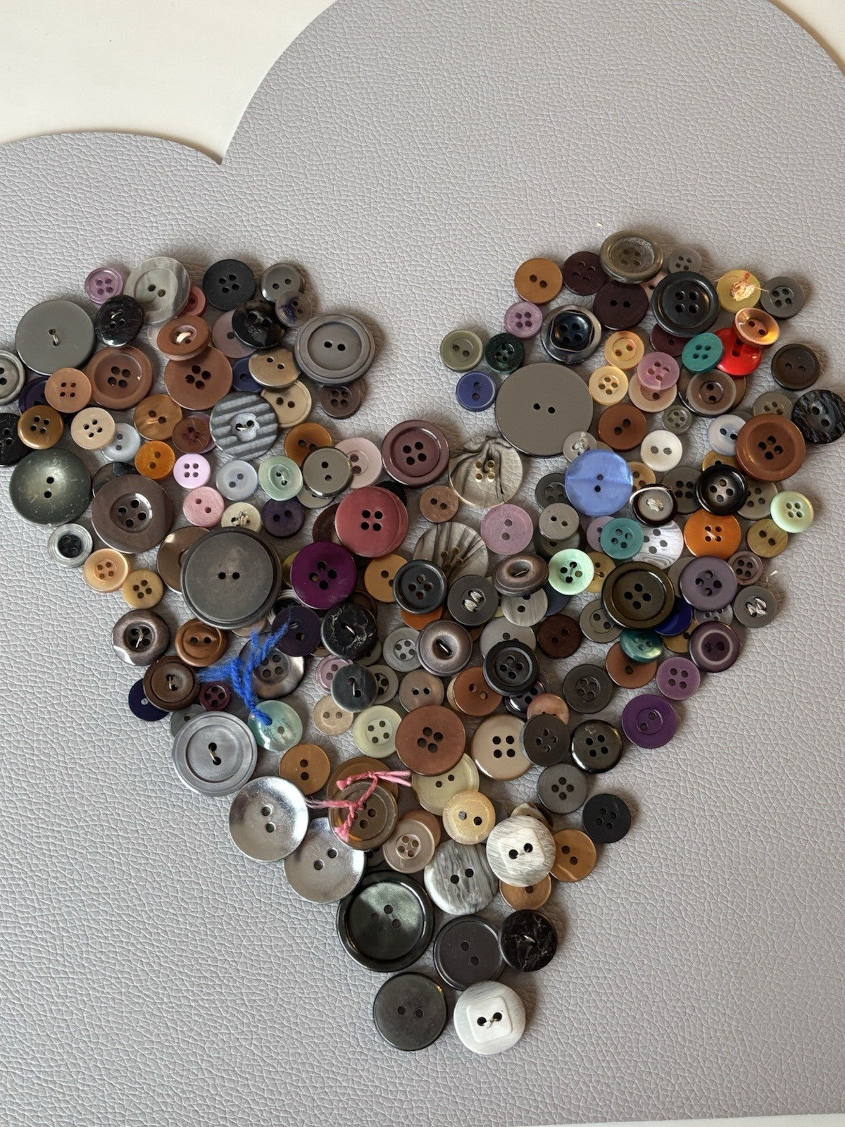 Big Button Lot Of Four Hole And Two Hole Round Shapes. Crafts Sewing Mending