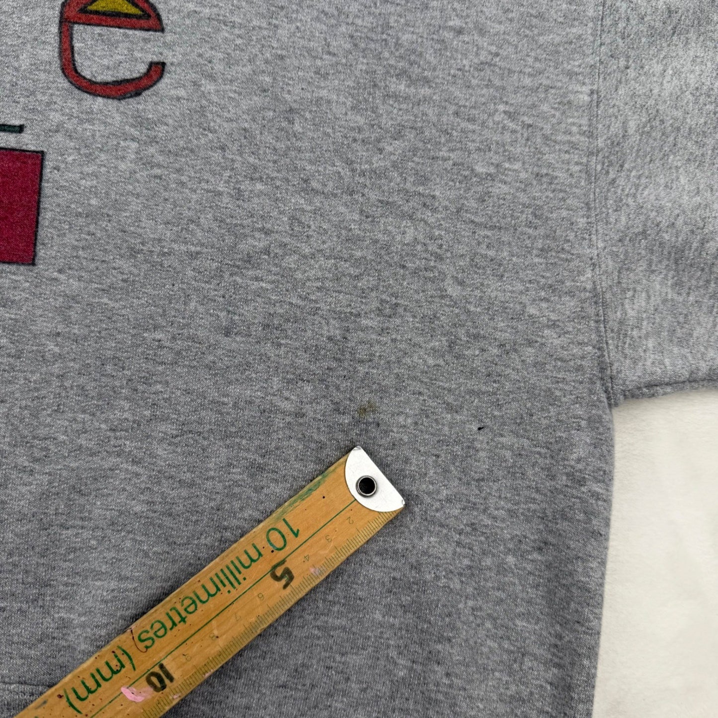 Grey Oversized Pullover Fuze 2001 Hoodie Mens XL Streetwear Skater Grunge Basic