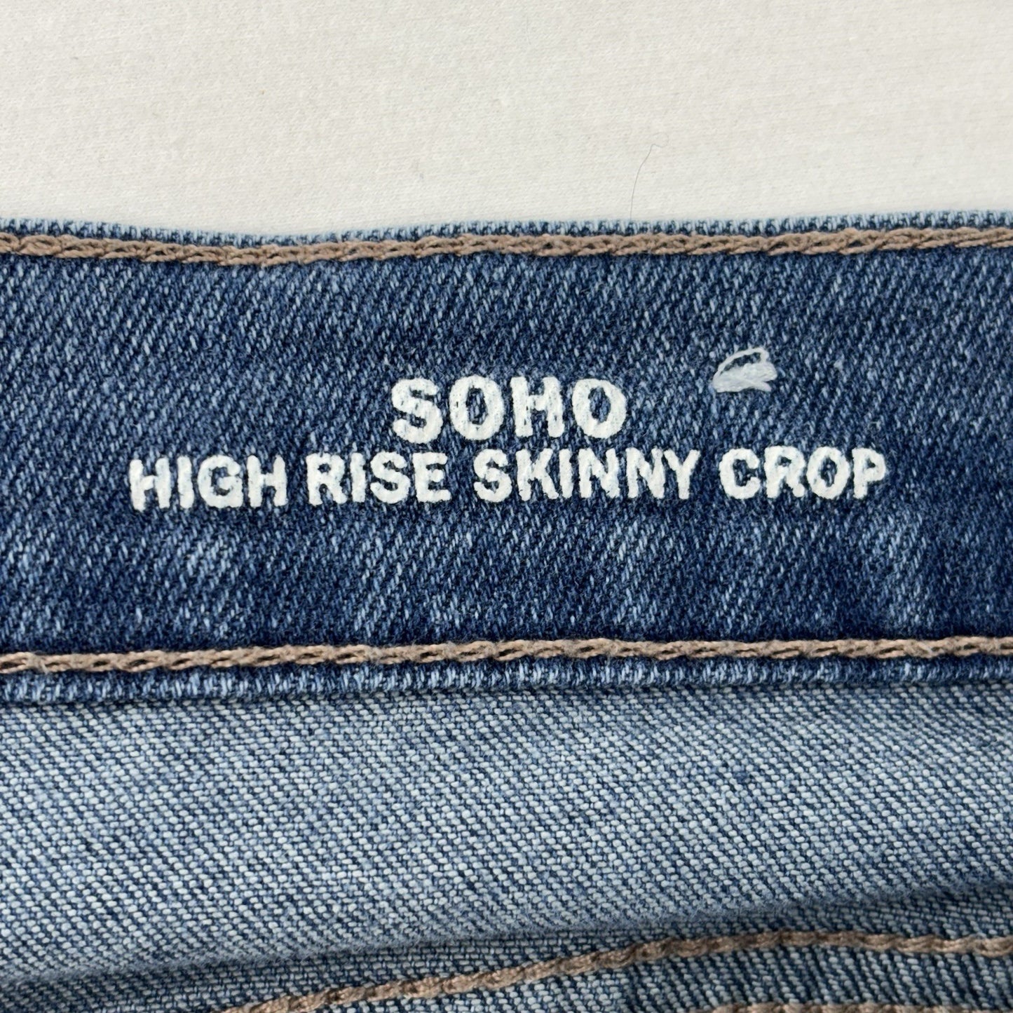 Nicole Miller New York Womens Soho High Rise Ankle Skinny Crop Jeans Sz 6 Basic