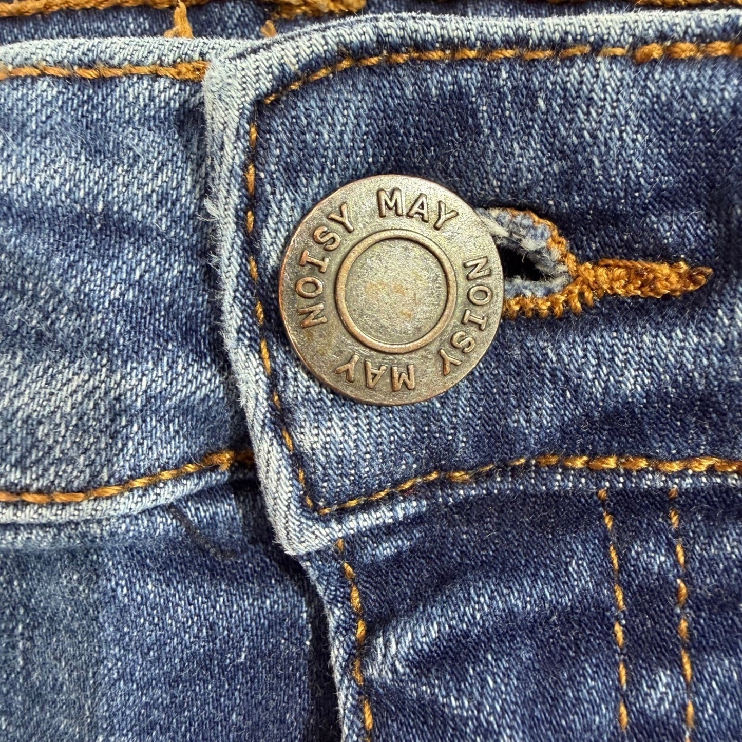 Noisy May Jeans Skinny Blue Medium Wash Mid Rise W29 L28 Basiccore Normore