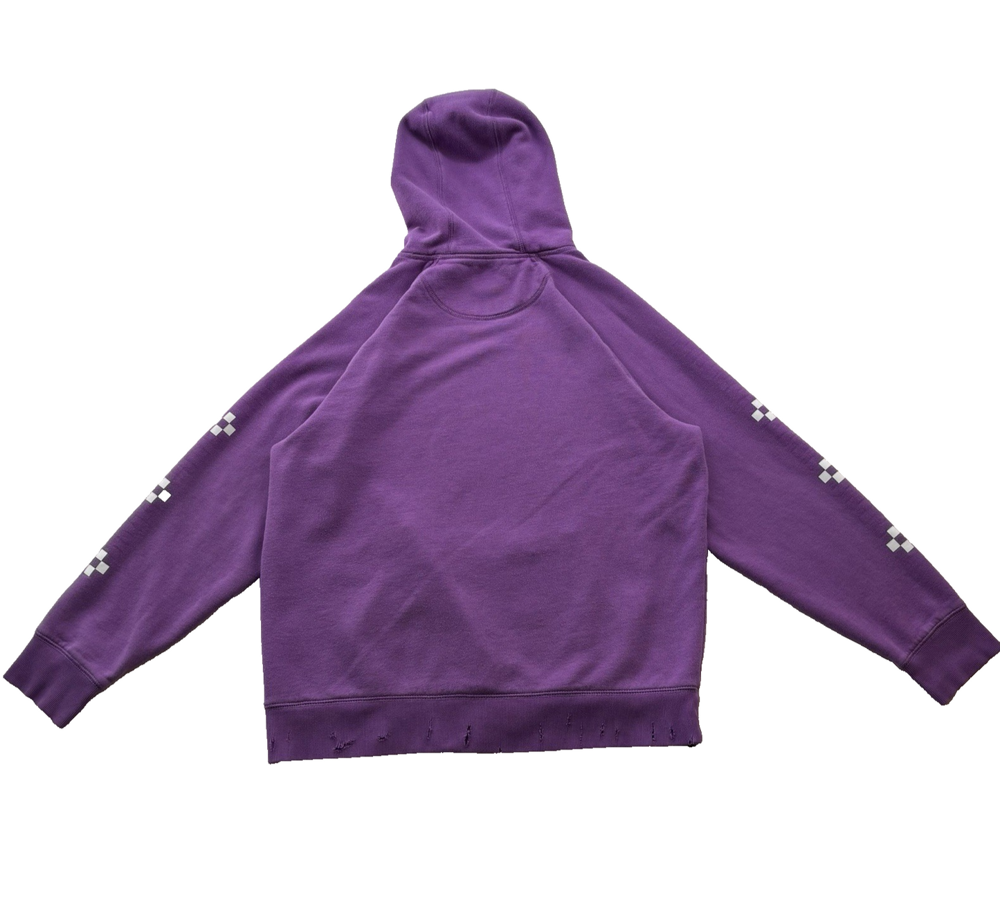 Vans Hoodie Unisex purple Sz Xlarge kangaroo pocket distressed grungecore skater
