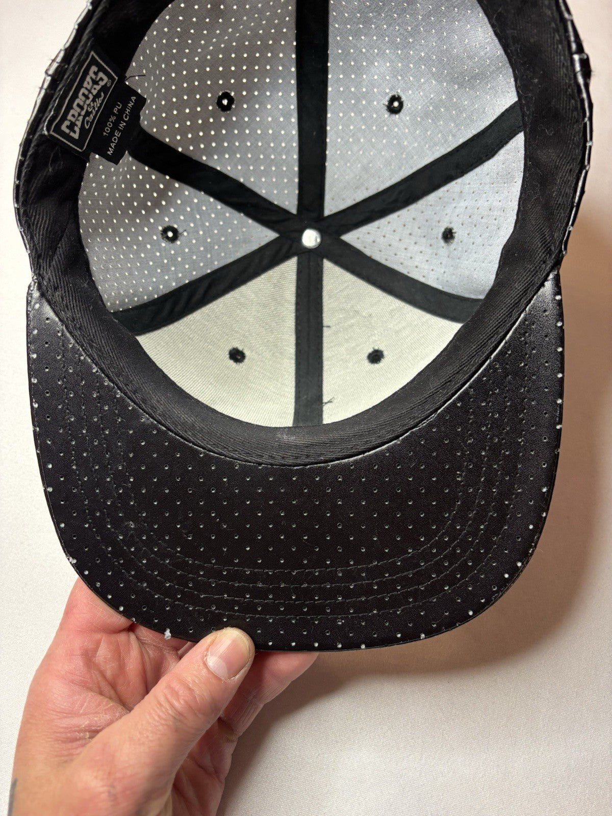 Crooks & Castles Black Killafornia Hat Cap streetcore Athleisure Mobwife Gangsta