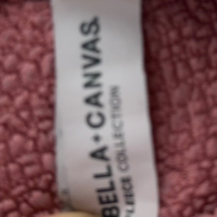 Au Canada Apparel Bella Canvas Mauve Mountain Graphic Raglan Sweatshirt Medium