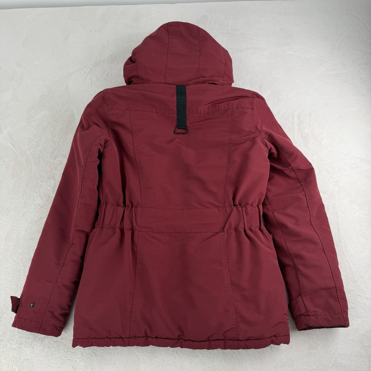 Bluenotes Women’s Parka Coat X-Small  Insulated Hooded Removable Fur 4 Pockets