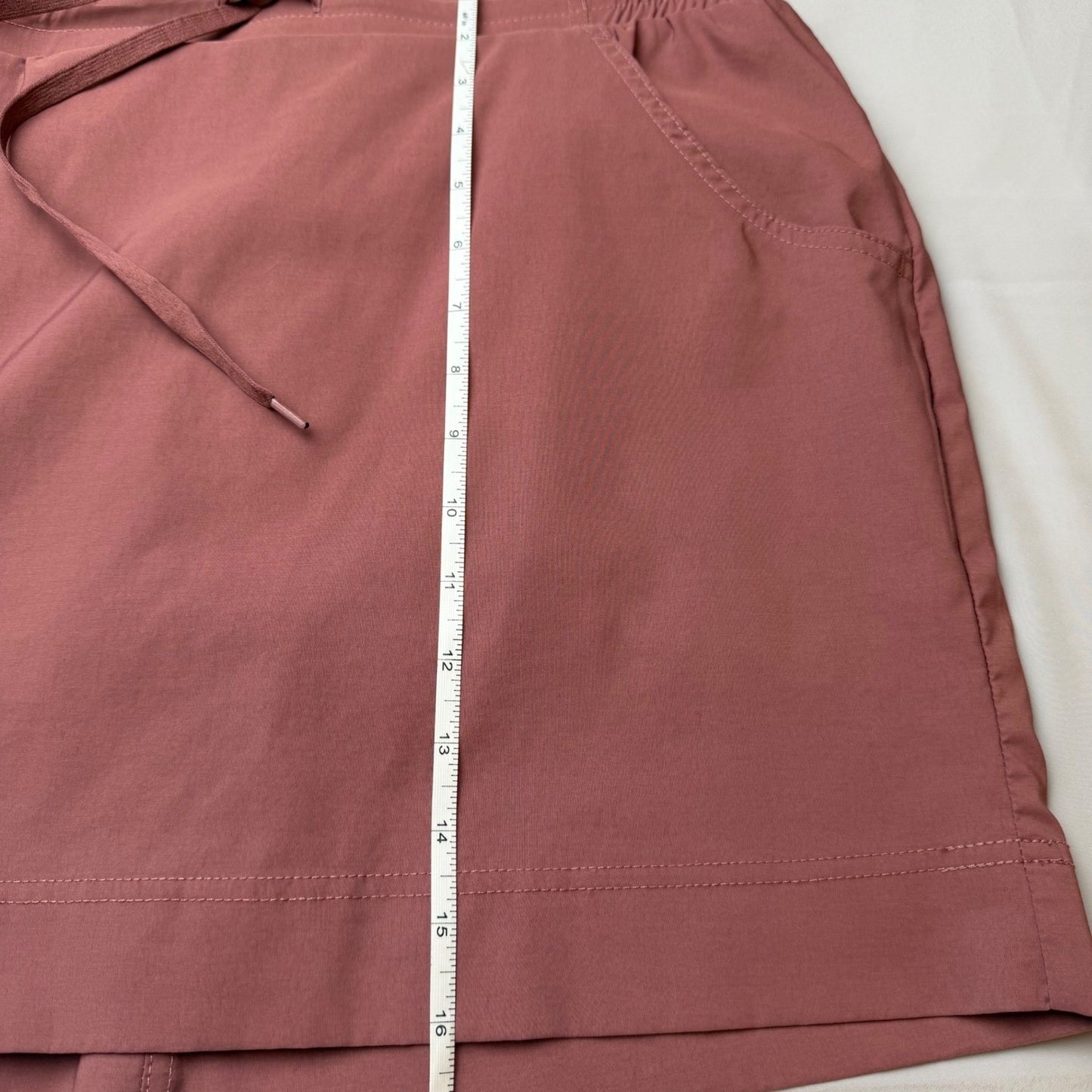 Pacific Trail Dusty Rose Athletic Skort Built-In Shorts  – Women's M