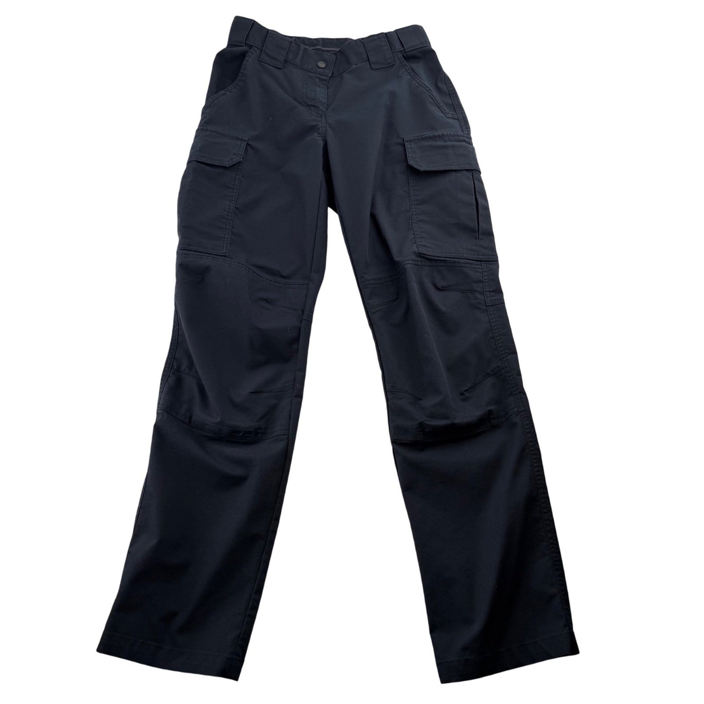 Logistik Black Ripstop Tactical Cargo Pants Workwear Cabincore Gorpcore Small 28