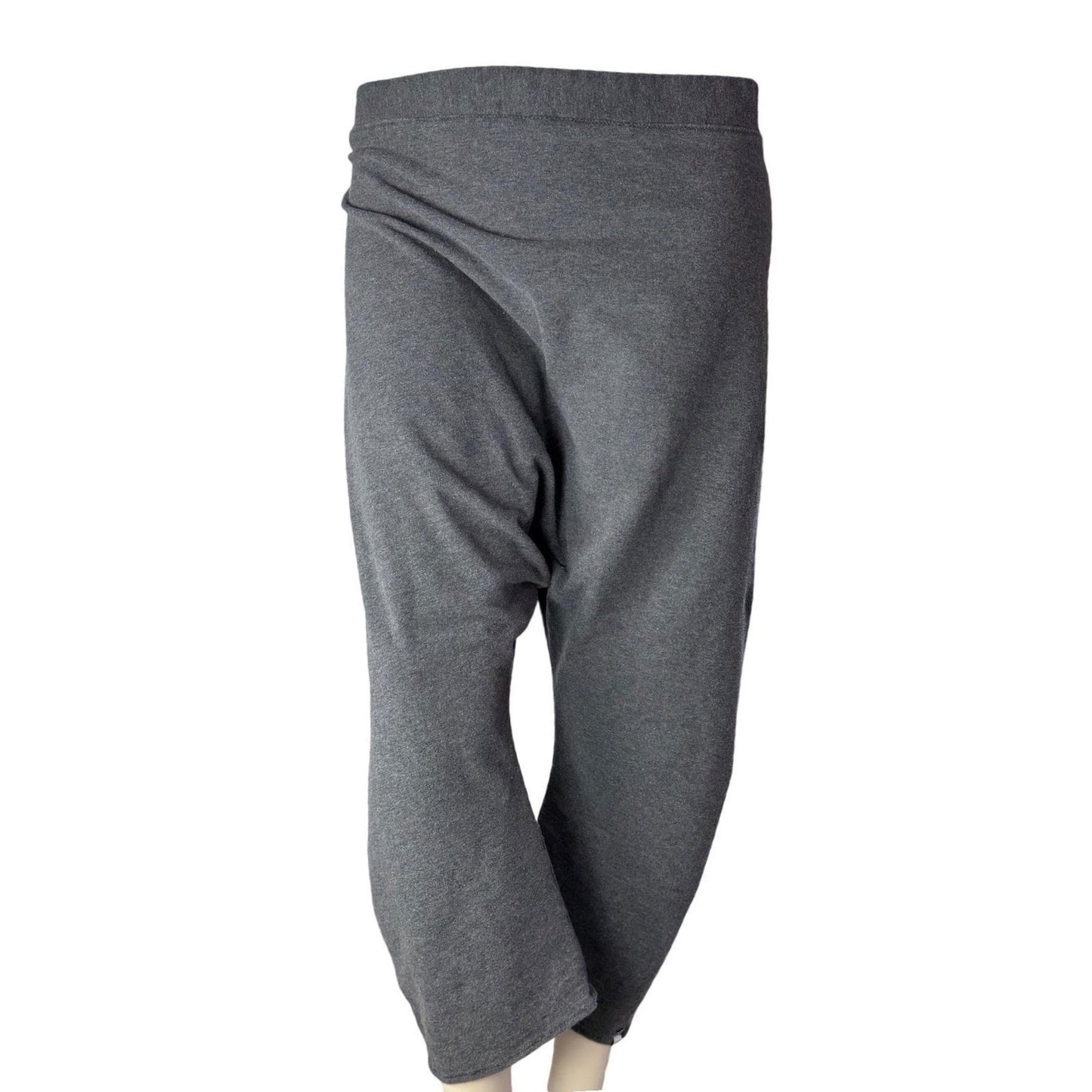Simple Clothing Drop Crotch Pants Heather Grey Boho Lagenlook XL