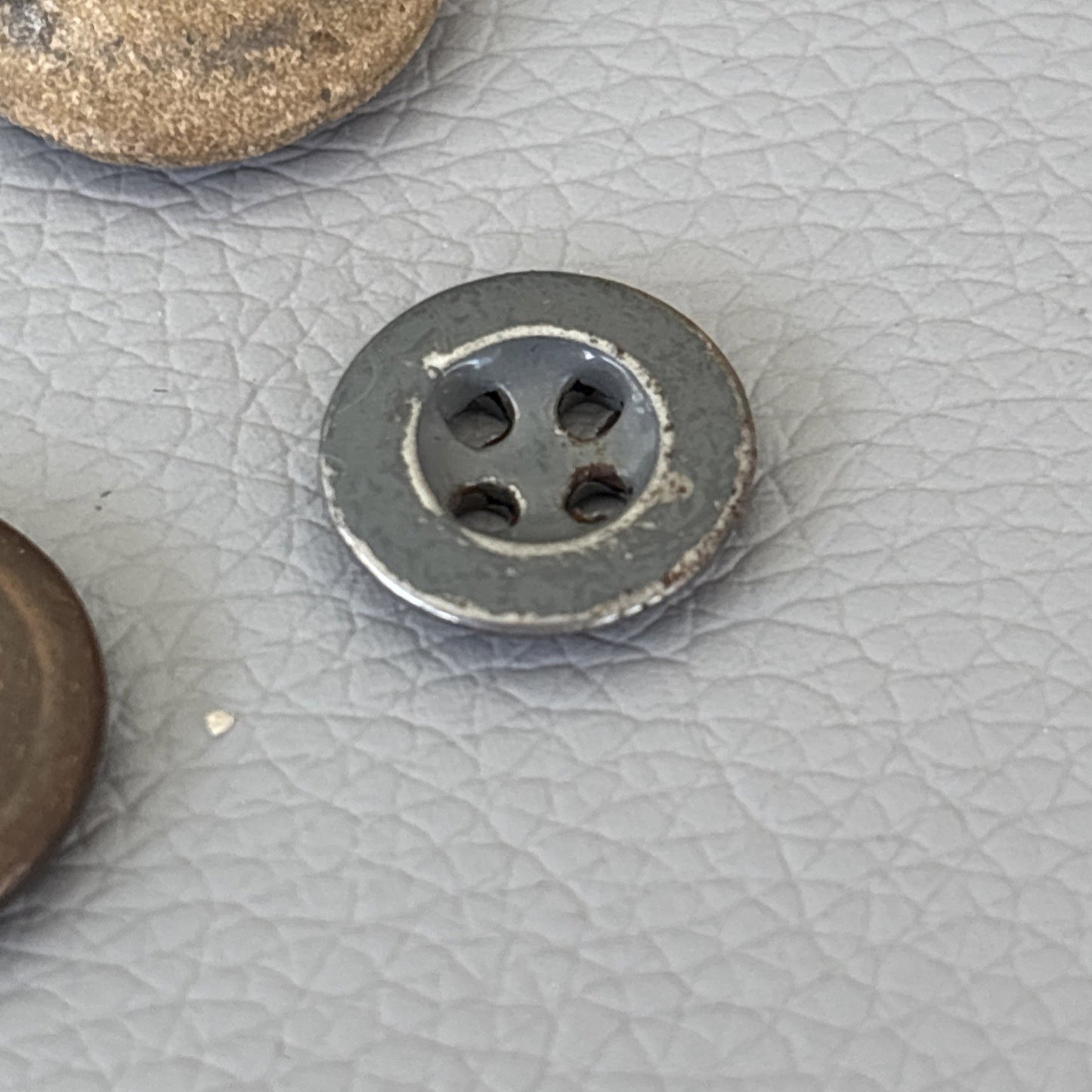 WWII Military & Utility Button Lot 1930s-1950s • Bakelite Casein Metal Mix