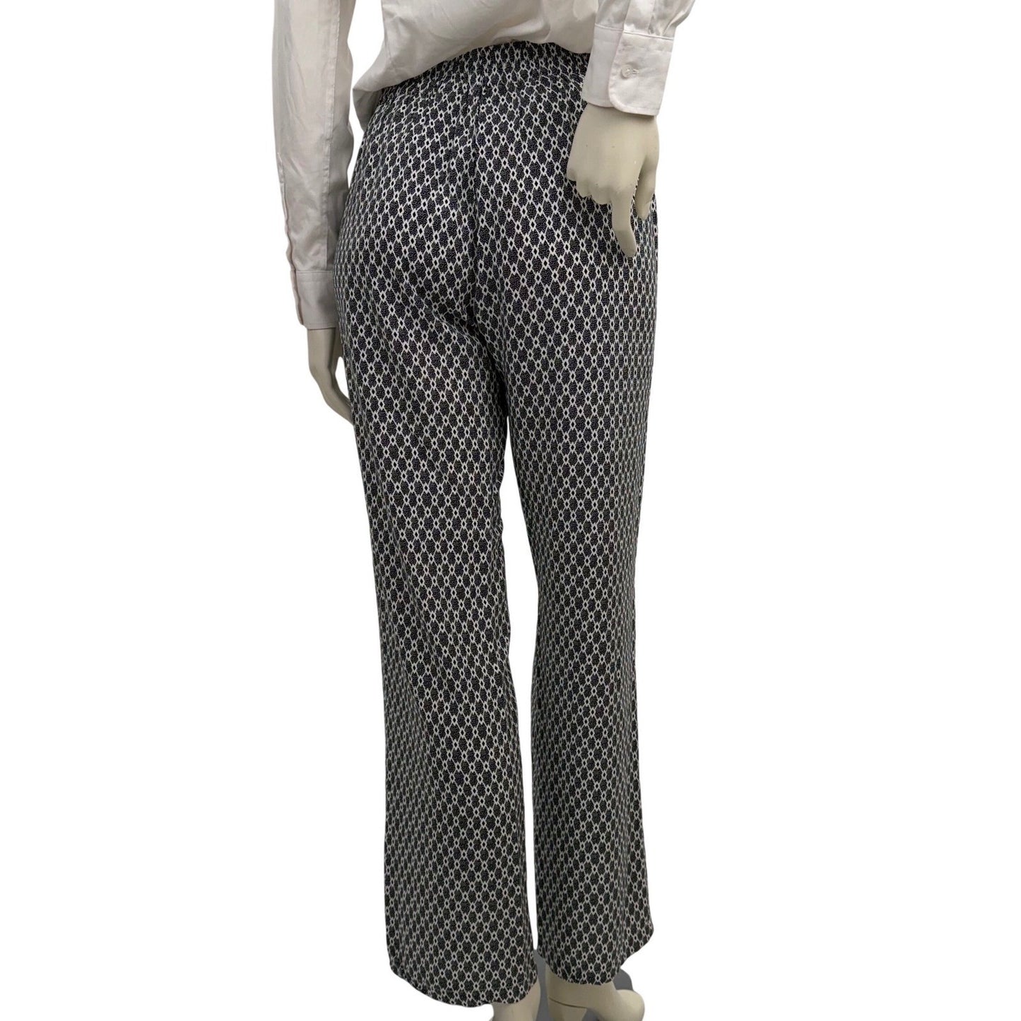 Vero Moda Black & White Geo Print Pants • Basiccore Office Siren Soft Girl Small
