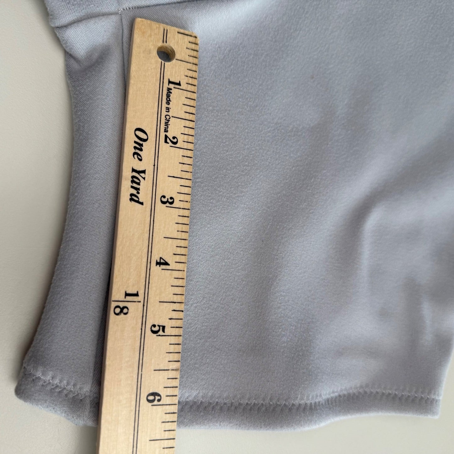 Simple NWT Biker Shorts Gray Bow  Coquette Balletcore Aesthetic Quiet Luxury  S