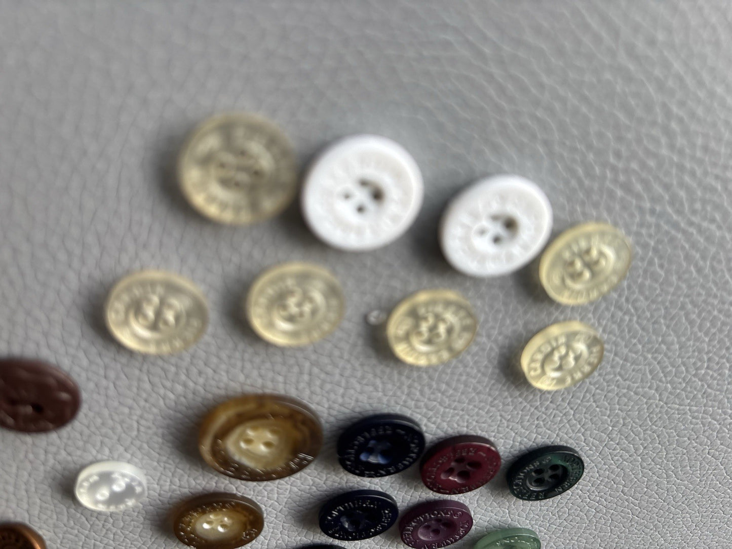 Vintage Button Lot Of 40 4 Hole Buttons. Northern Reflections Levi’s Cherokee