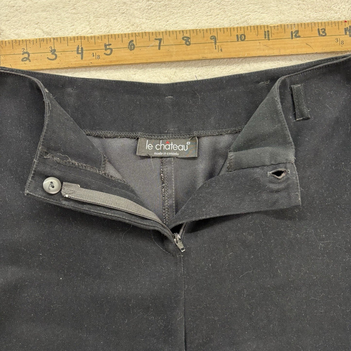 Vintage Le Chateau Velour Dress Pants Size Small Whimsigoth Witchy Dark Academia