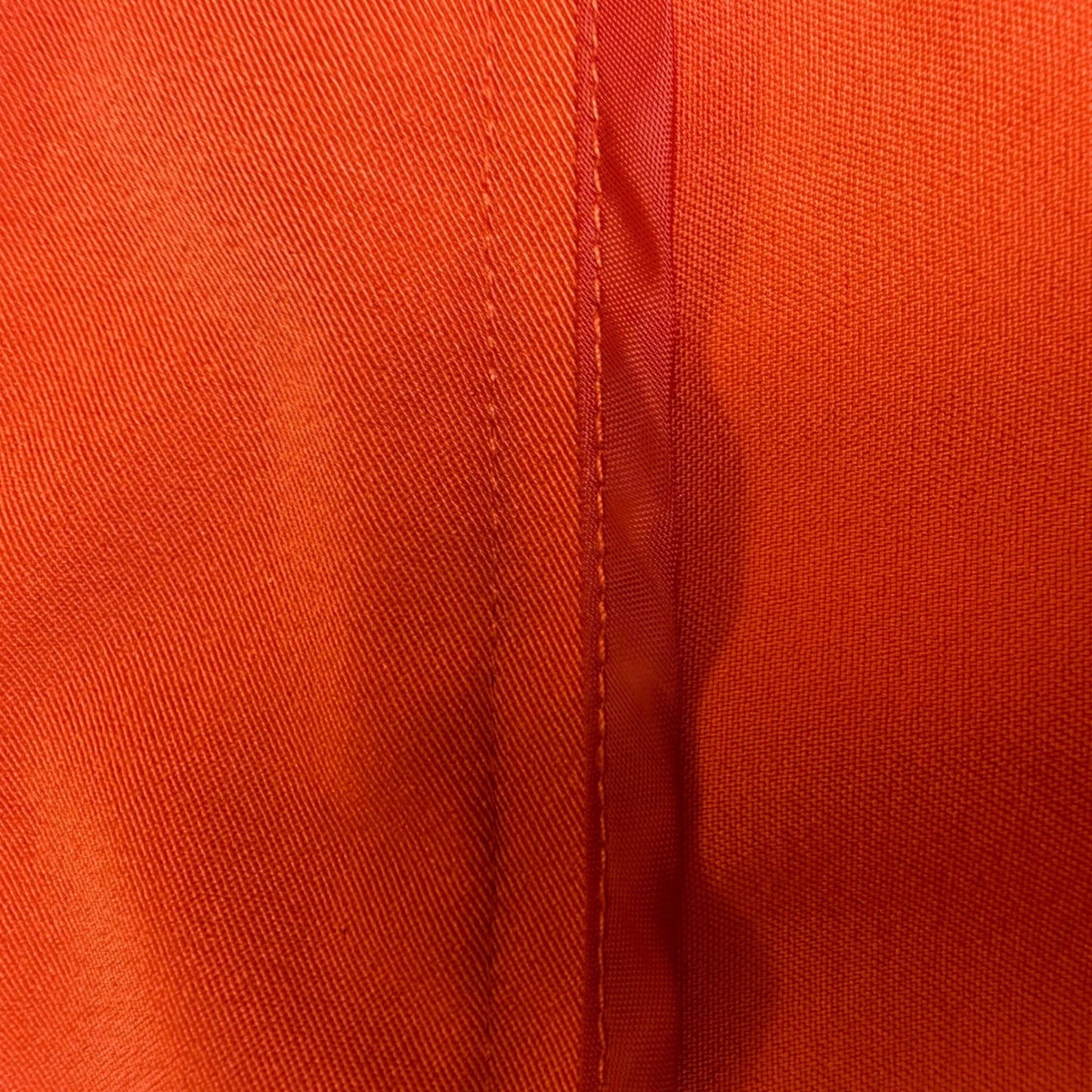 New York Clothing Co Pencil Skirt Orange Professional Career Workwear Size 12
