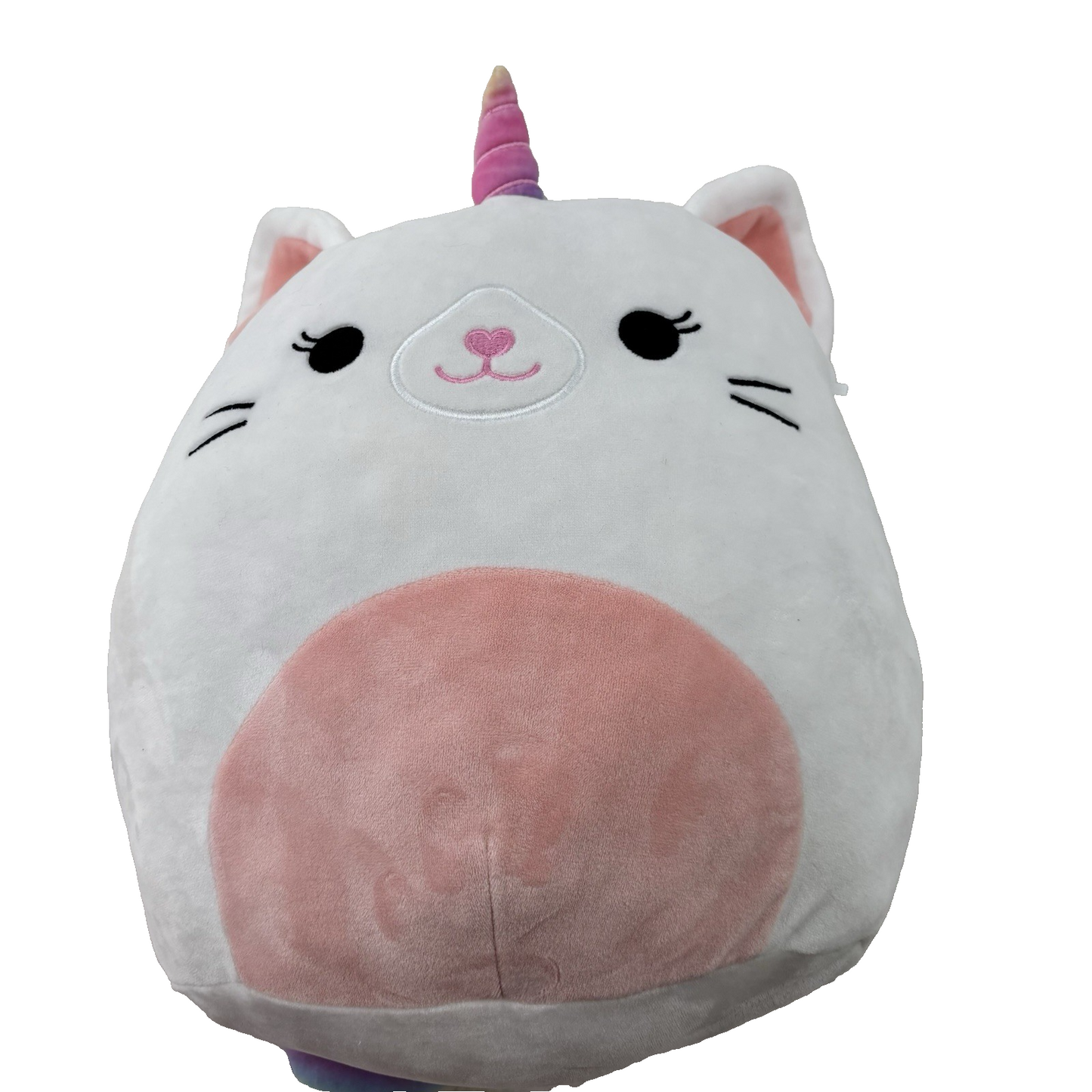 Lot of 5 Squishmallows 12” Unicorn Caticorn Fox Lambicorn Elephant Plush Set