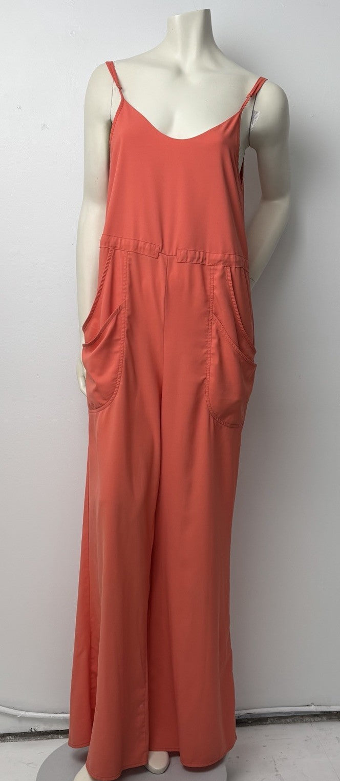Arahna Australia Wide Leg Jumpsuit Size 10 70’s Boho Minimalist Resort Style