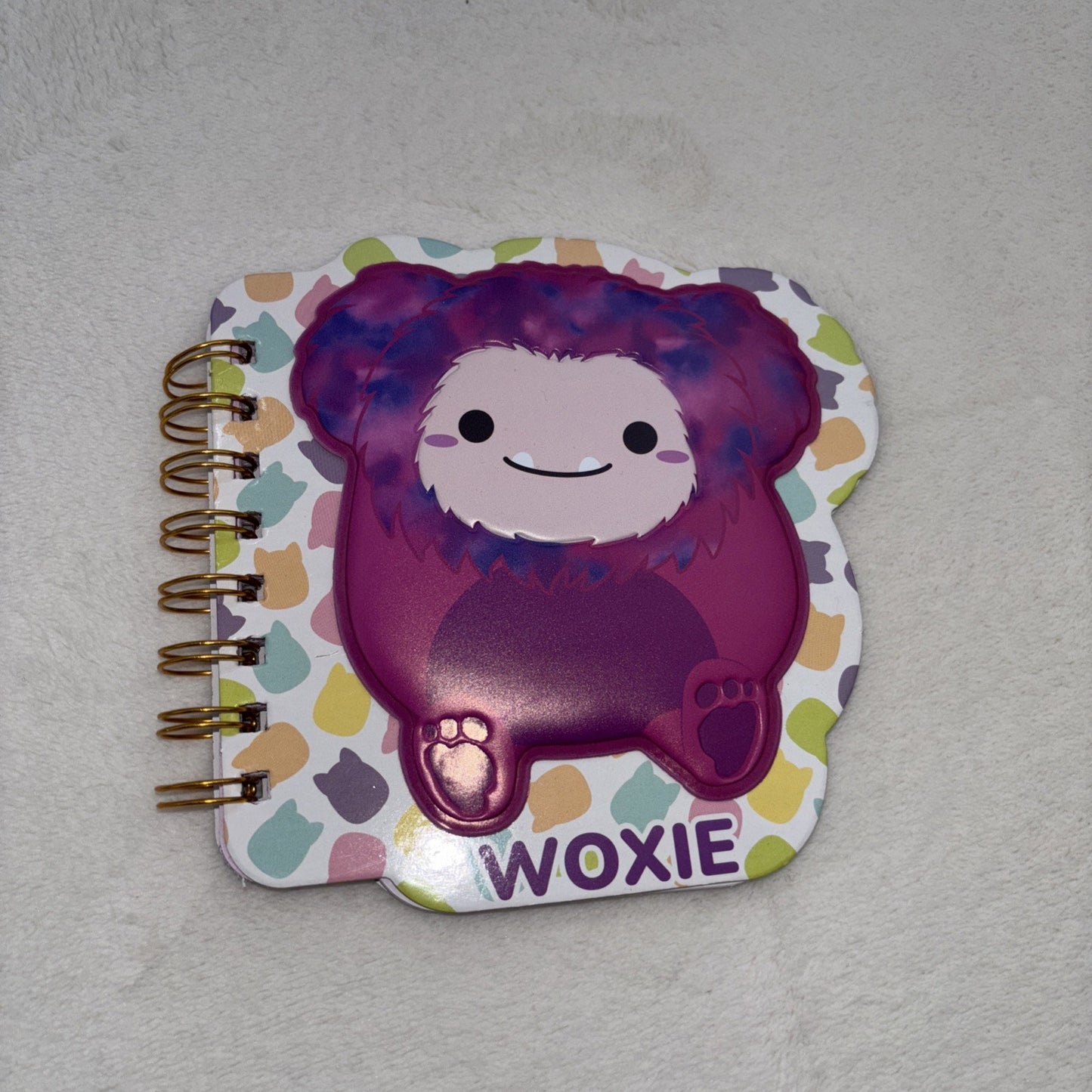 Stuffed Animal + Squishmallows Notebooks Lot - Unicorn Weiner Dog Squeezemallow