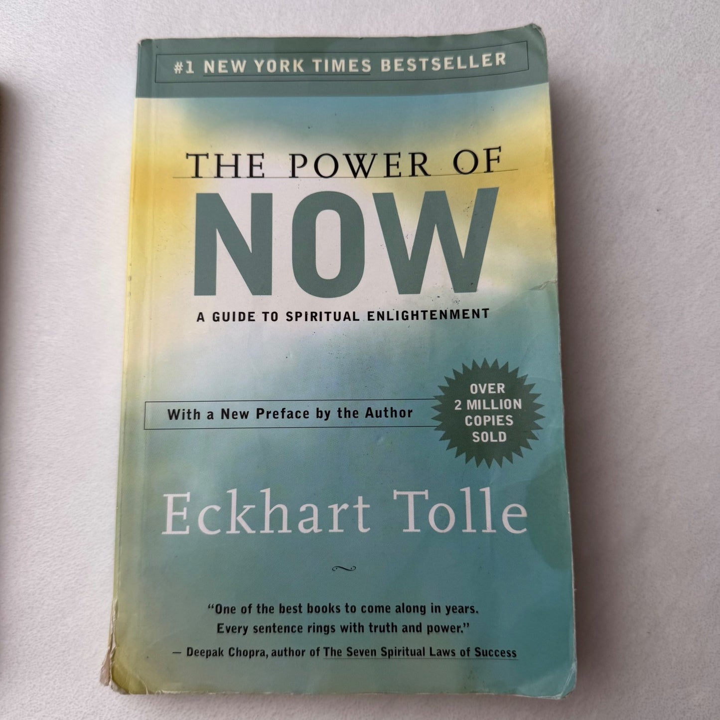 Eckhart Tolle Book Lot (2) – The Power of Now + A New Earth – Spiritual Growth