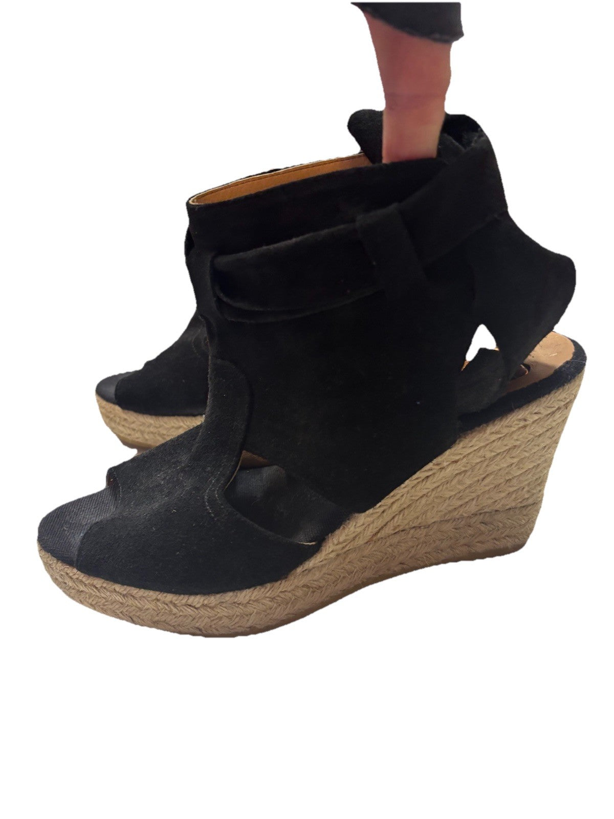 Kanna Platform Leather Sandals Size 10 Boho Festival Naturecore Earthcore Girly