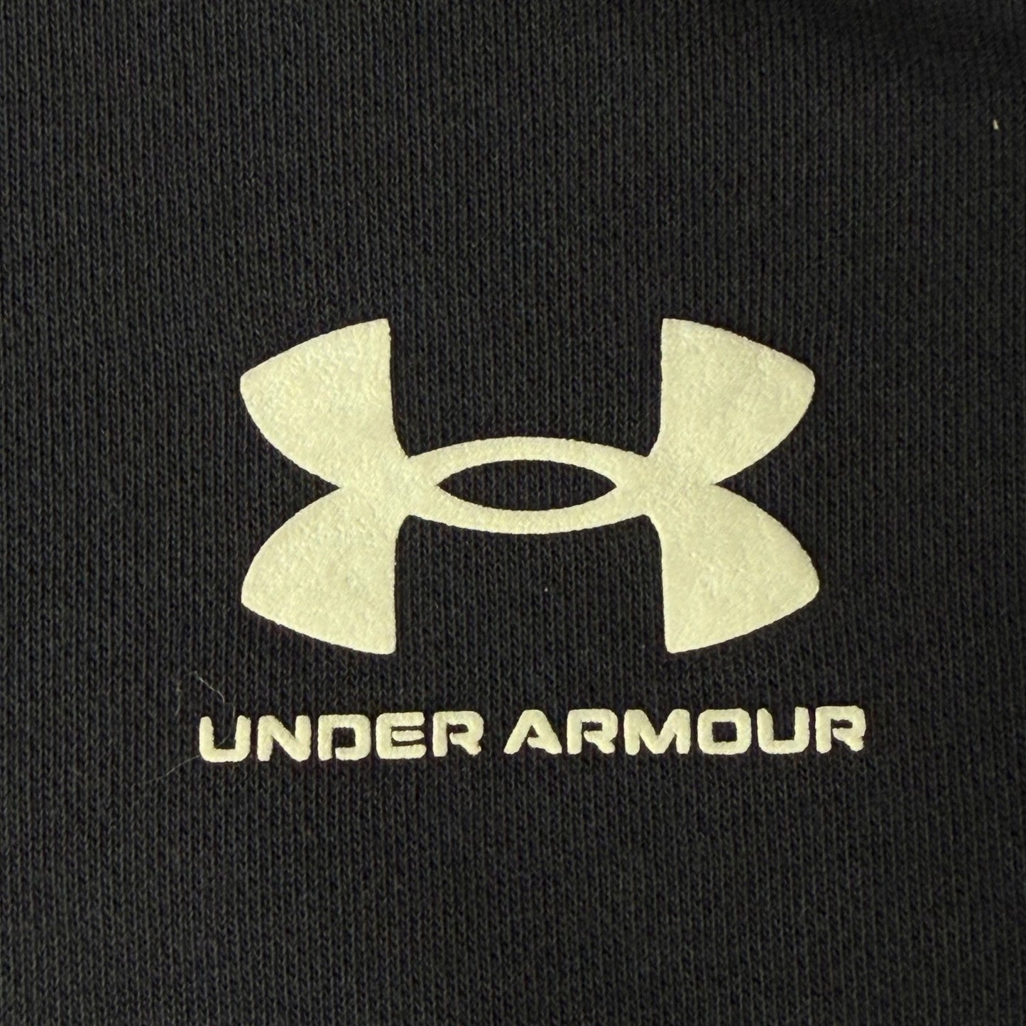 Under Armour Womens Black Quarter Zip Fleece Sweatshirt Pullover Size XSmall