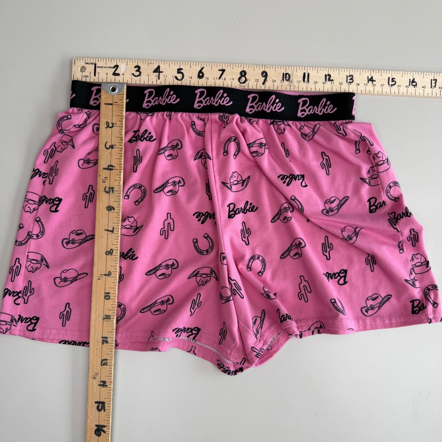 Barbie Pajama Set + Mug Howdy Cowgirl Pink Western Barbiecore Sleepwear Small