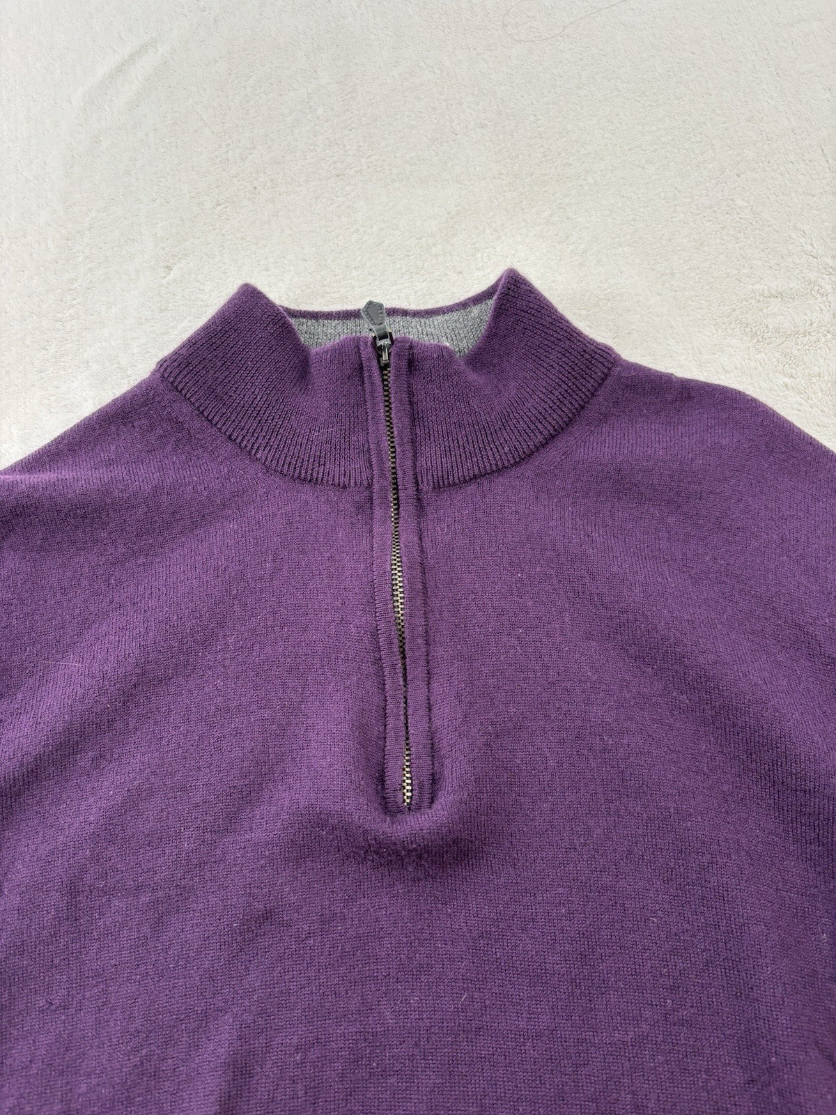 Black Brown 1826 Merino Wool Size Large Sweater Dark Academia Old Money Classic